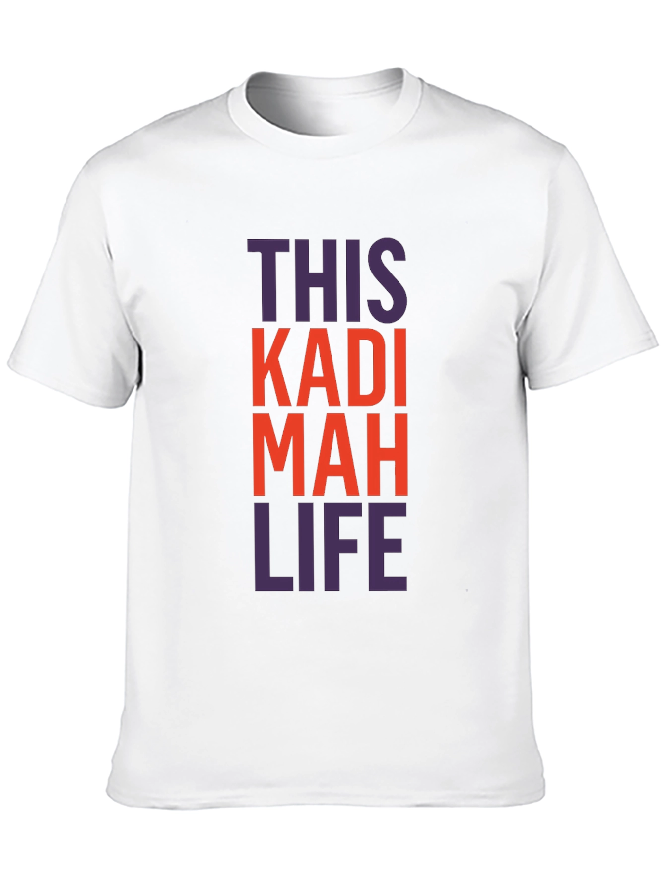 This Kadi Mah Life T-Shirt - Black Graphic Tee