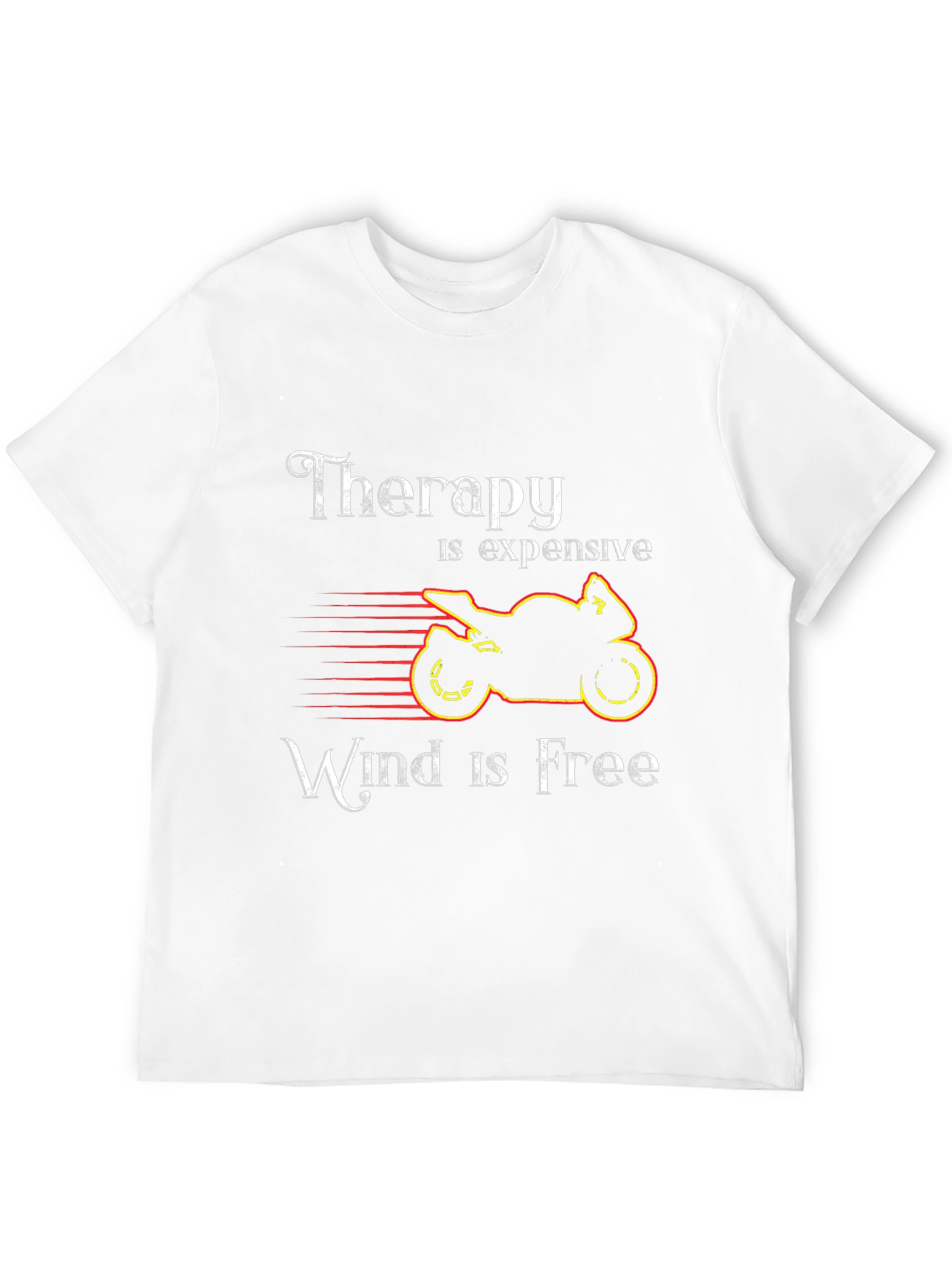 Therapy Is Expensive Wind Is Free Graphic Tee