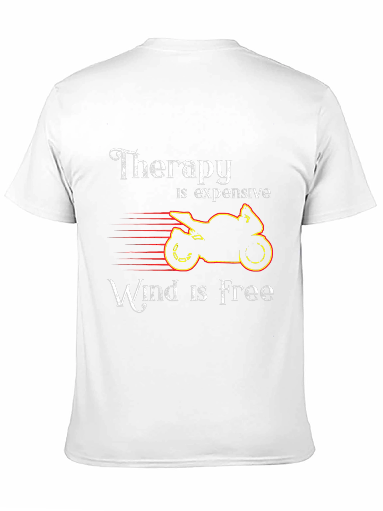 Therapy Is Expensive Wind Is Free Graphic Tee