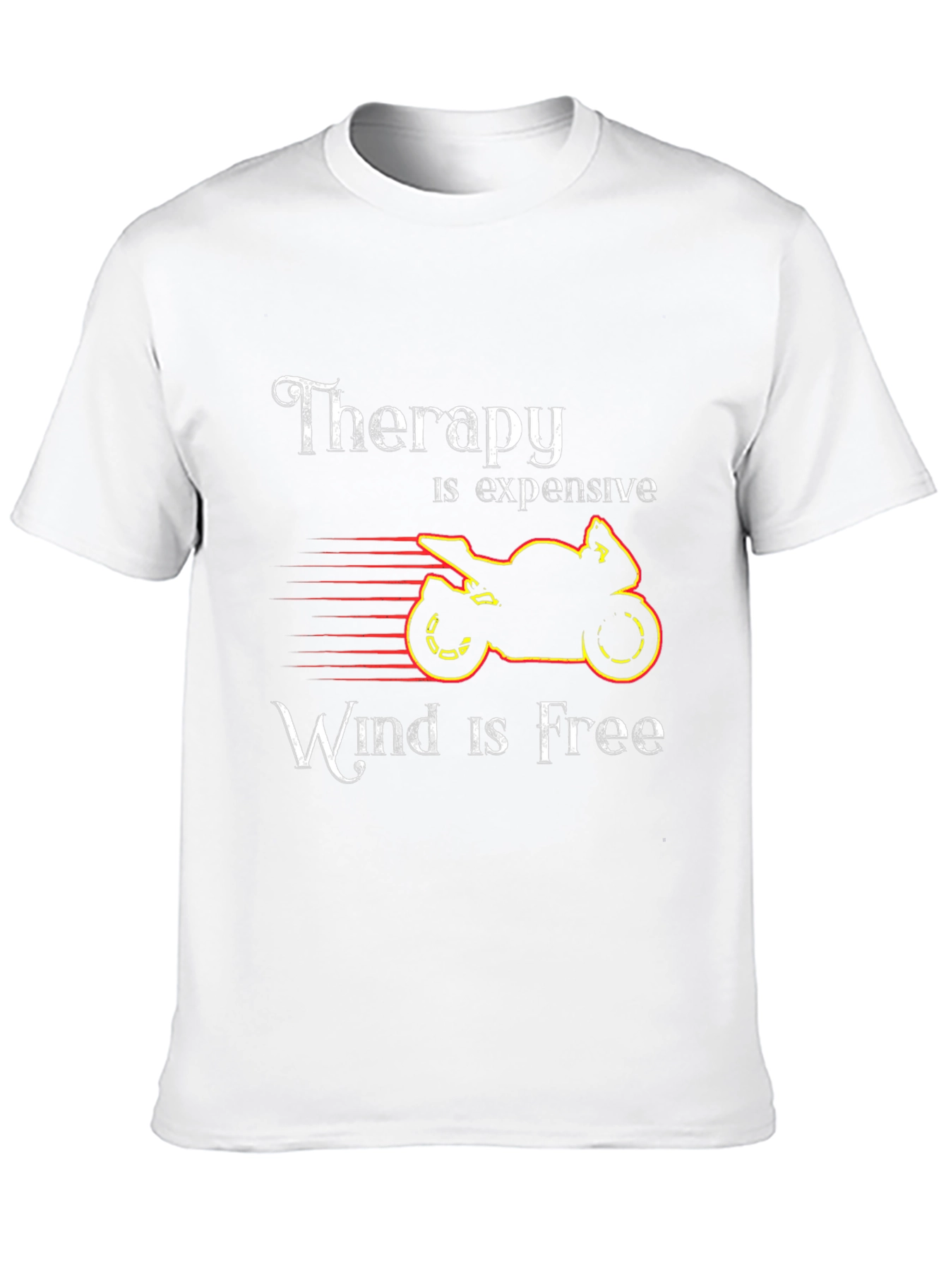 Therapy Is Expensive Wind Is Free Graphic Tee