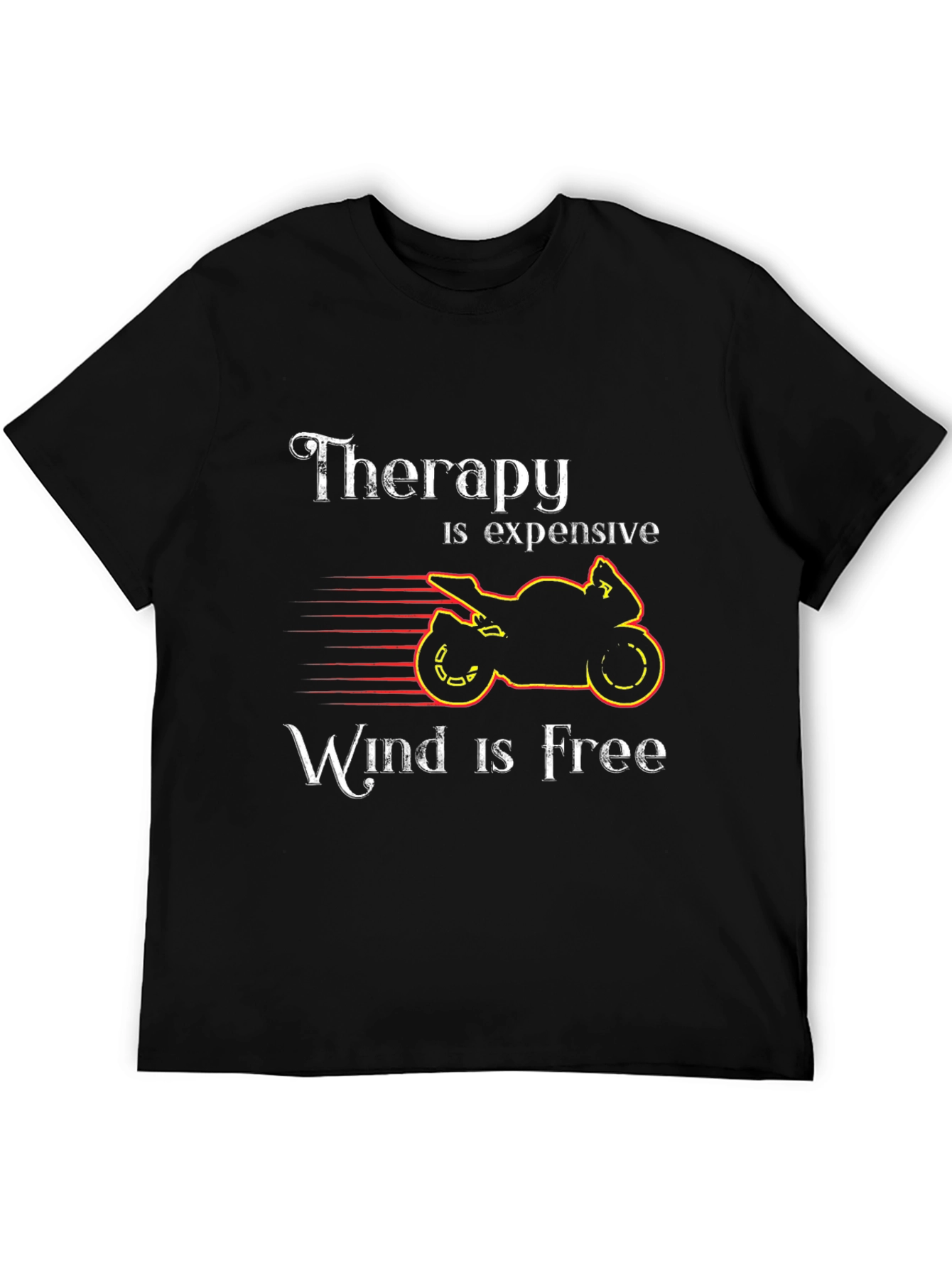 Therapy Is Expensive Wind Is Free Graphic Tee