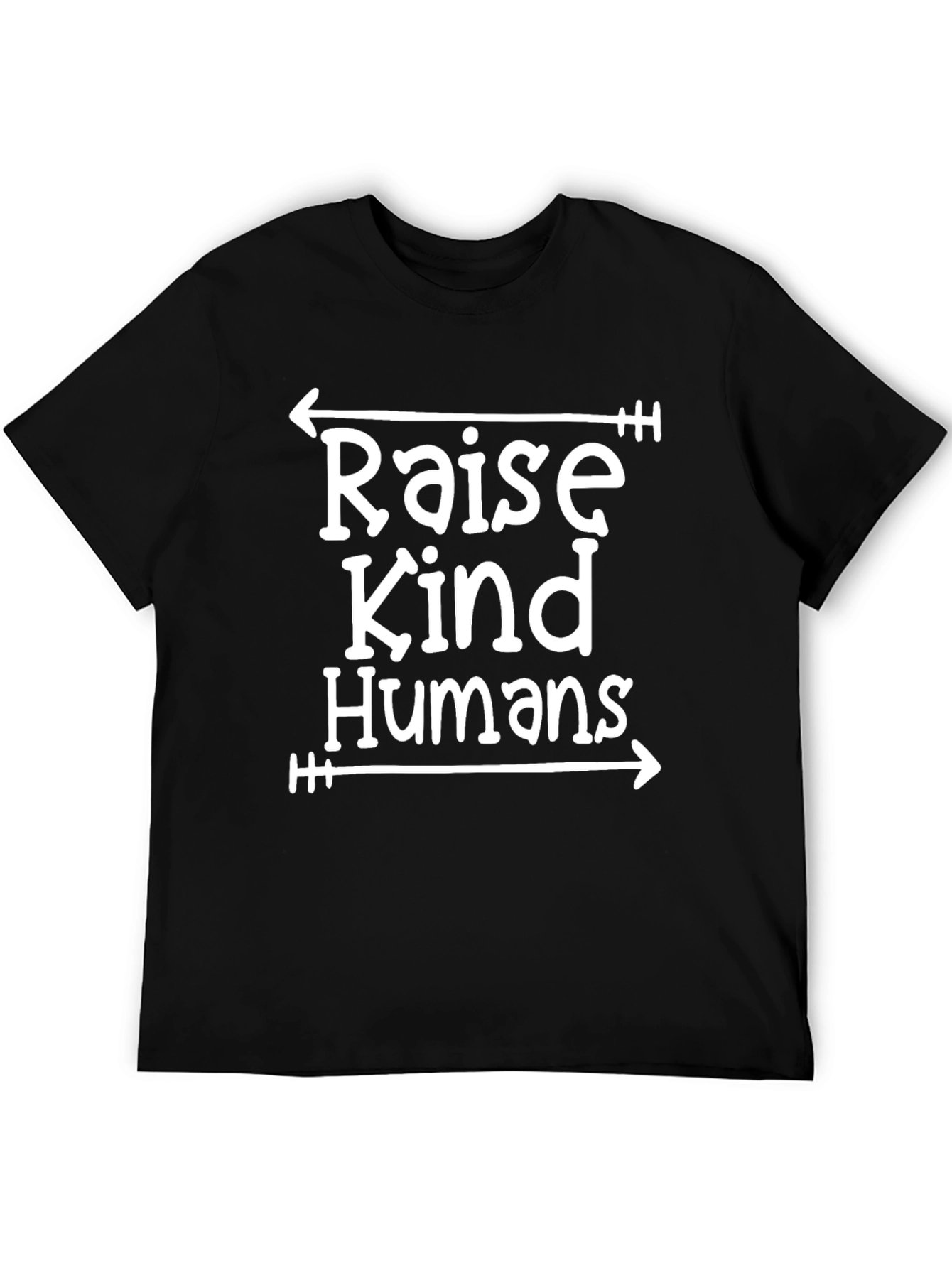 Raise Kind Humans T-Shirt - Trendy Graphic Tee