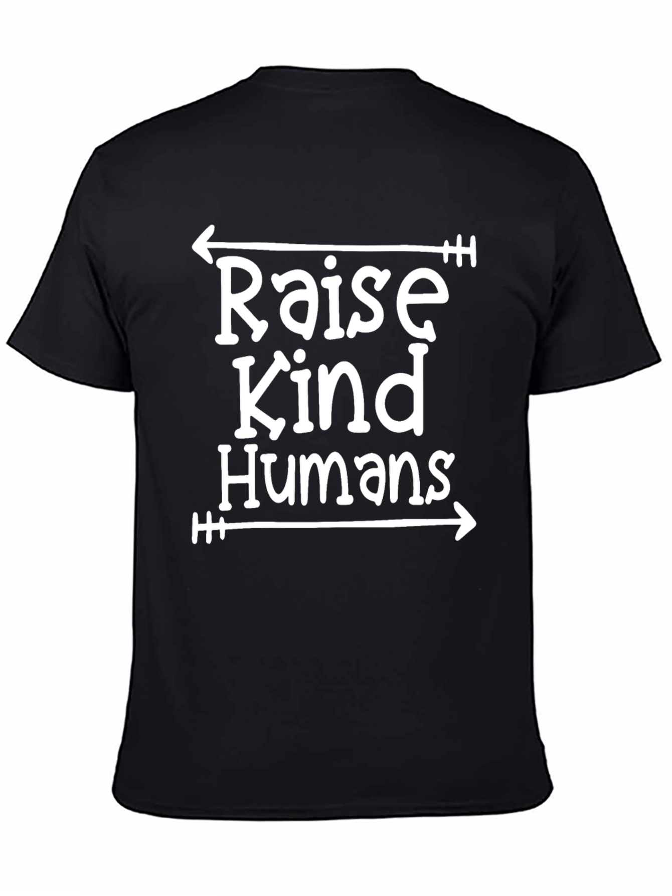Raise Kind Humans T-Shirt - Trendy Graphic Tee