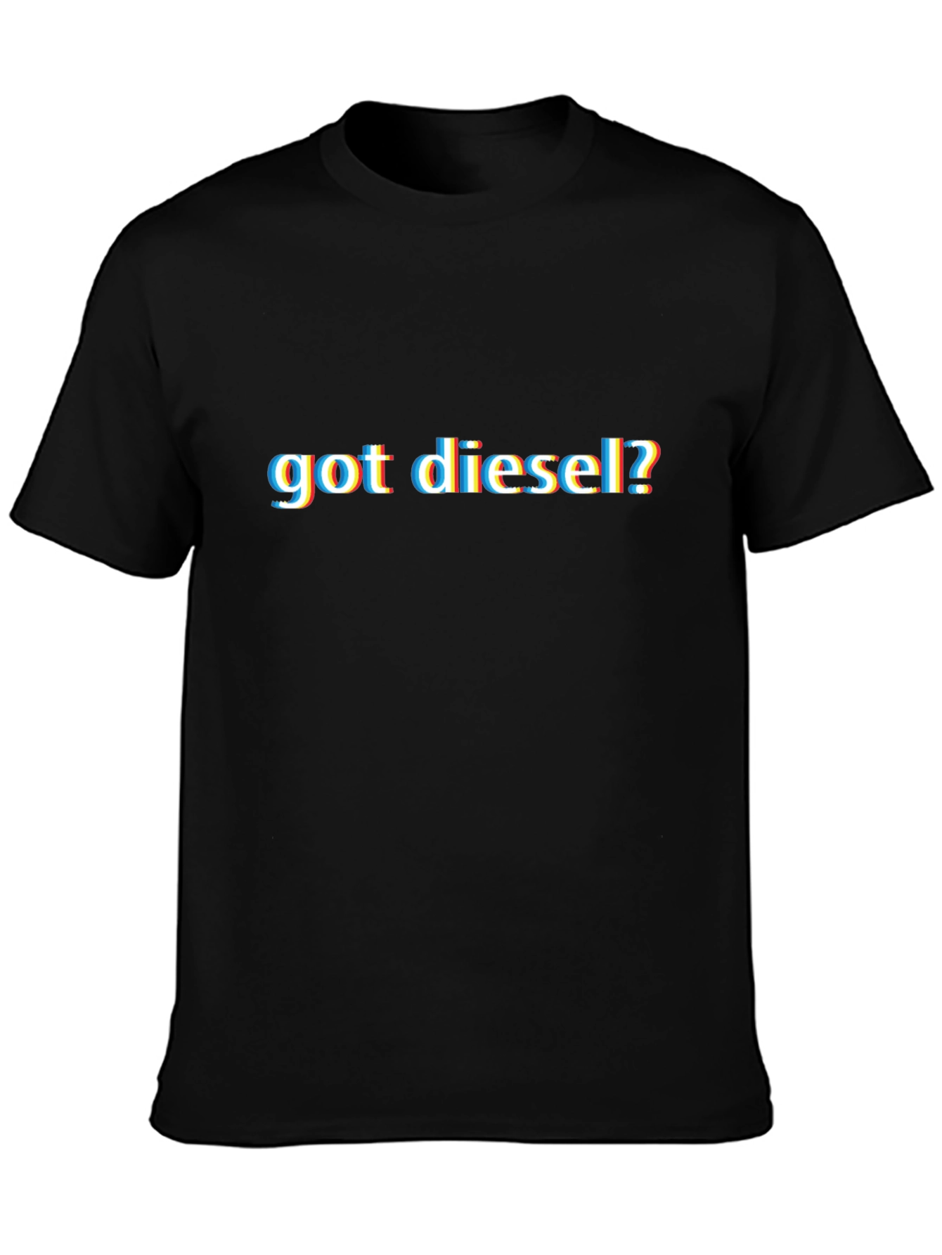 Got Diesel? Graphic T-Shirt - Black