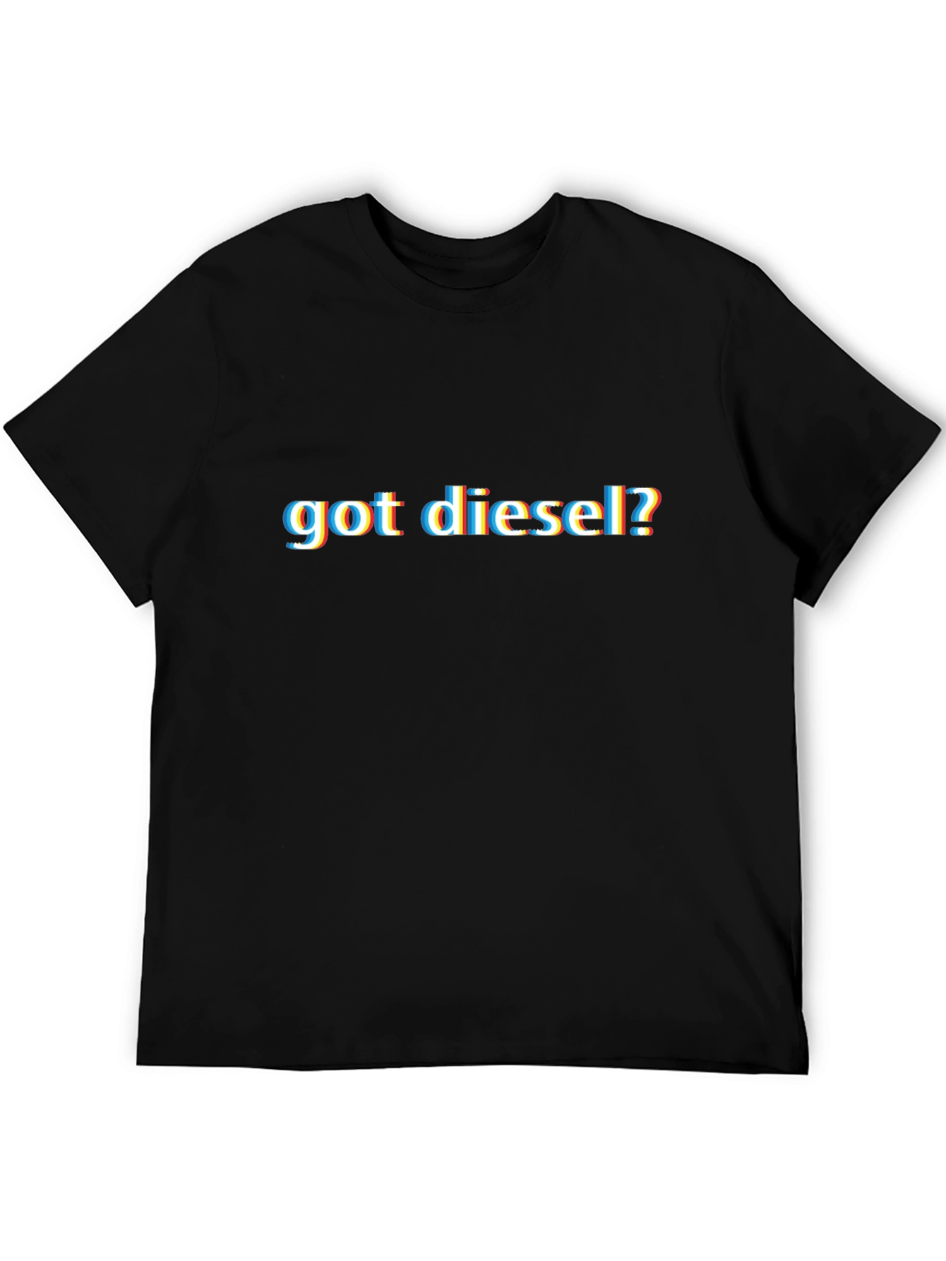Got Diesel? Graphic T-Shirt - Black