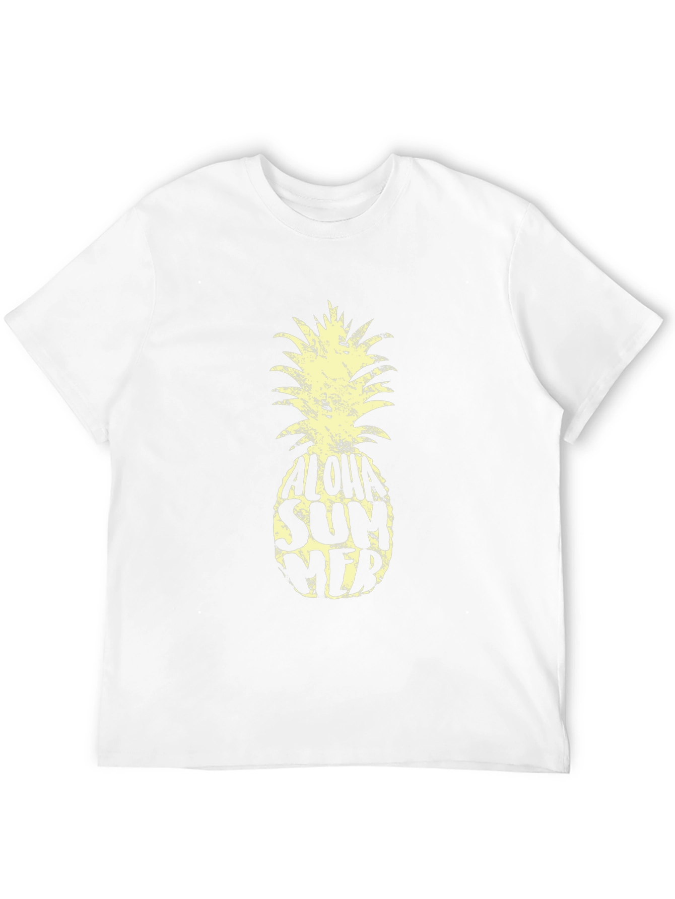 Aloha Summer Pineapple Graphic T-Shirt