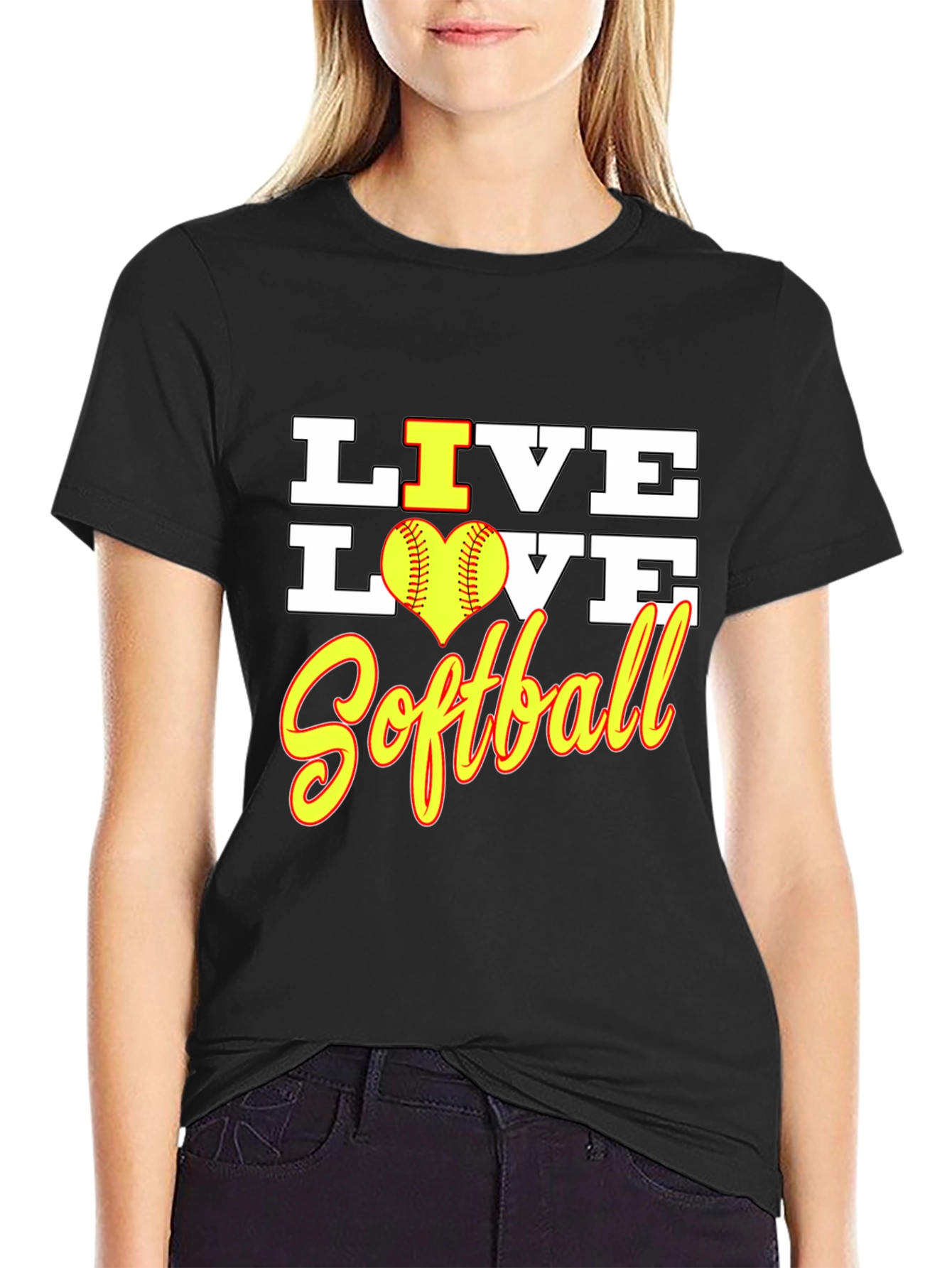 Live Love Softball T-Shirt