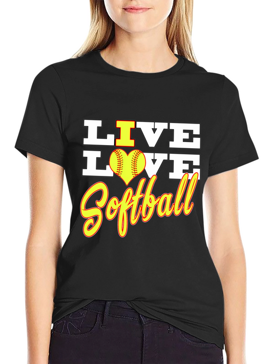 Live Love Softball T-Shirt