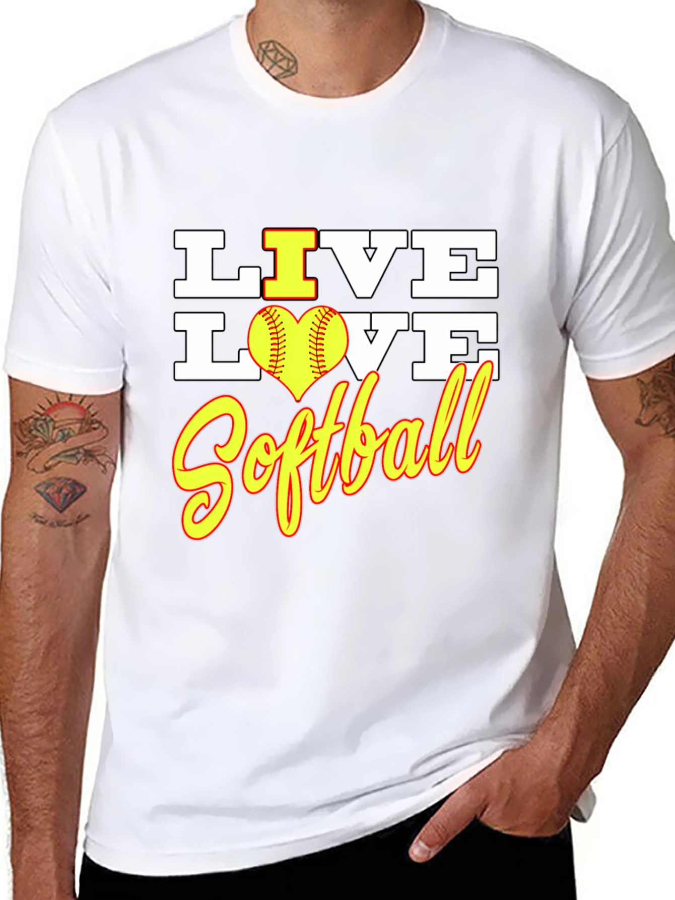 Live Love Softball T-Shirt