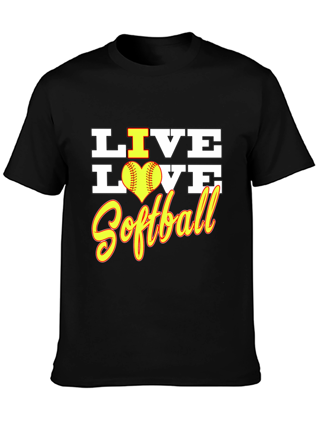 Live Love Softball T-Shirt