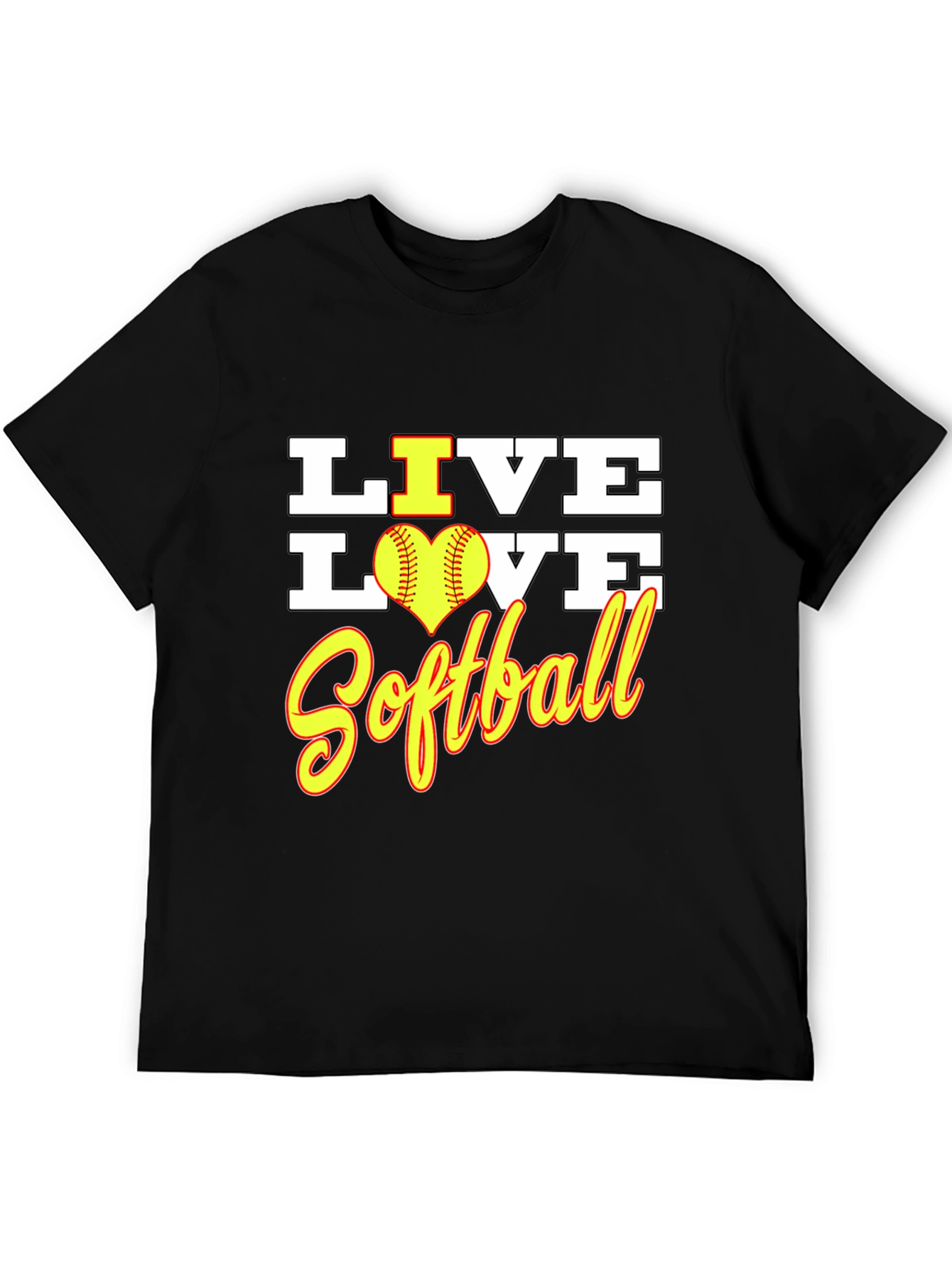 Live Love Softball T-Shirt