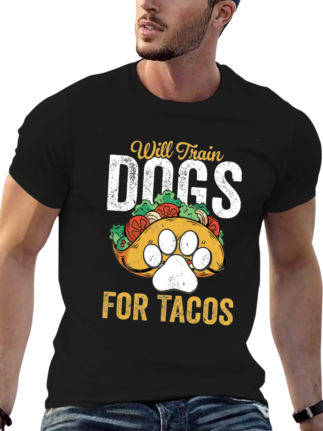 Will Train Dogs for Tacos T-Shirt