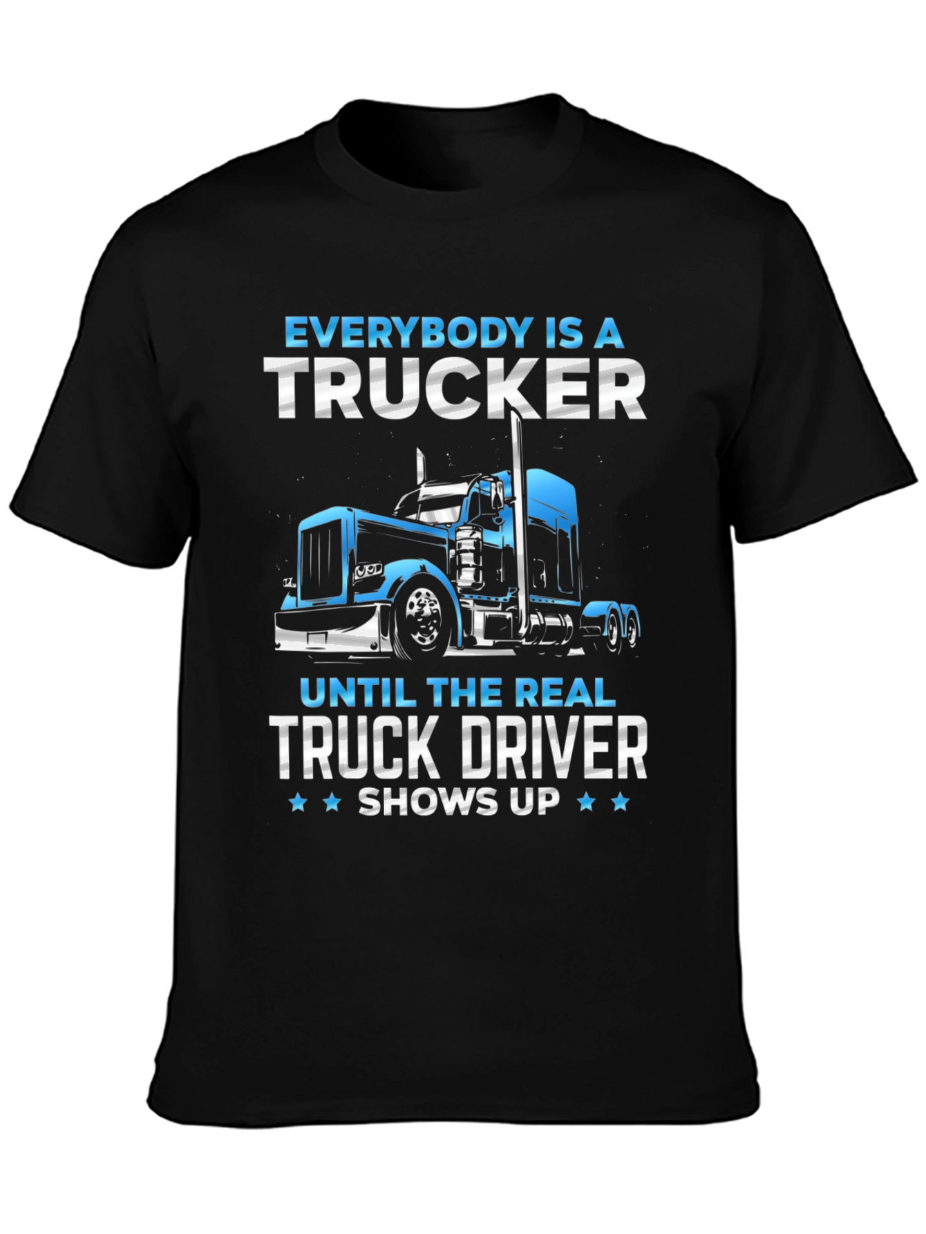 Trucker T-Shirt - Real Truck Driver Graphic Tee