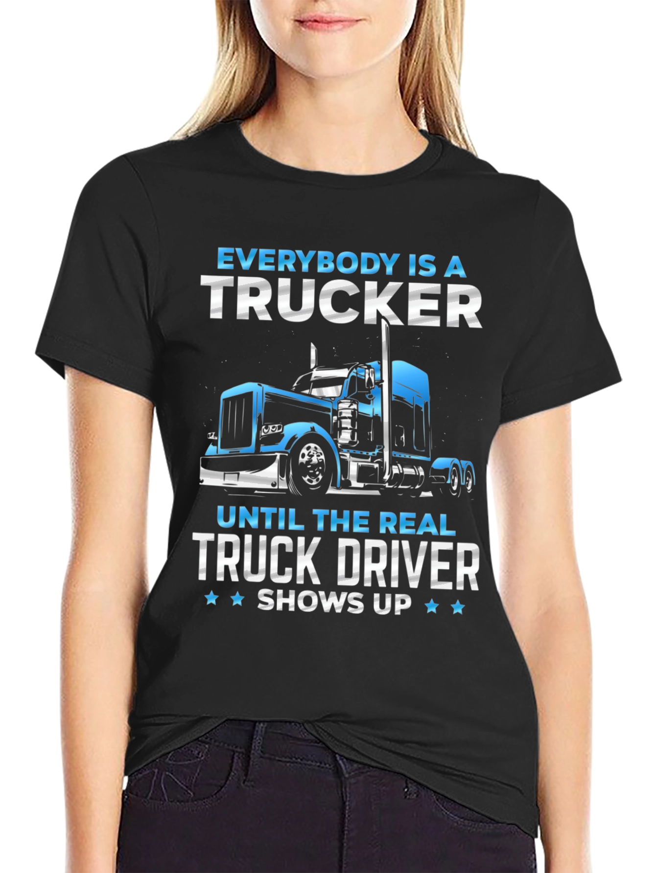 Trucker T-Shirt - Real Truck Driver Graphic Tee