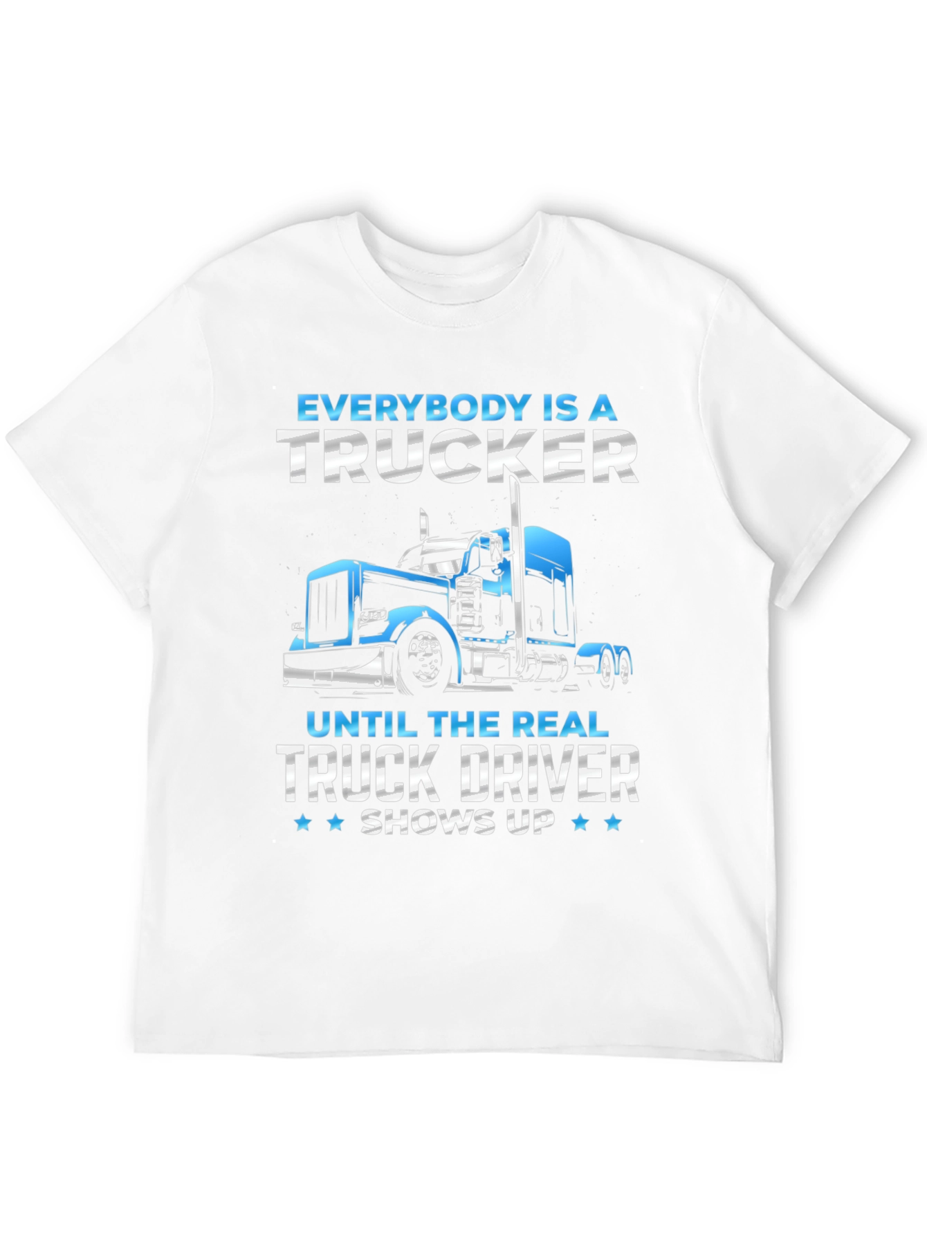Trucker T-Shirt - Real Truck Driver Graphic Tee