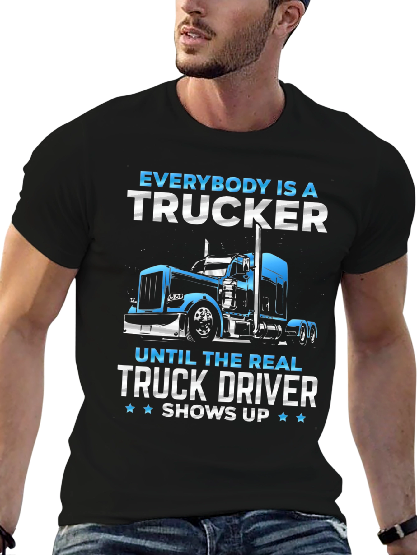 Trucker T-Shirt - Real Truck Driver Graphic Tee