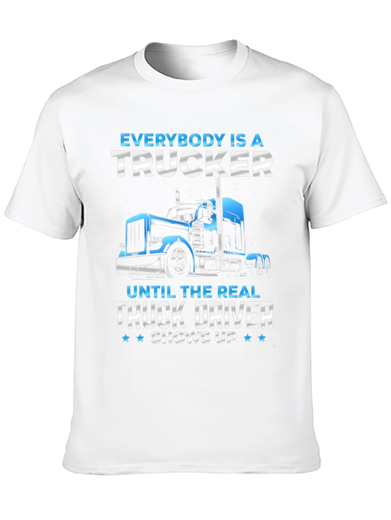 Trucker T-Shirt - Real Truck Driver Graphic Tee