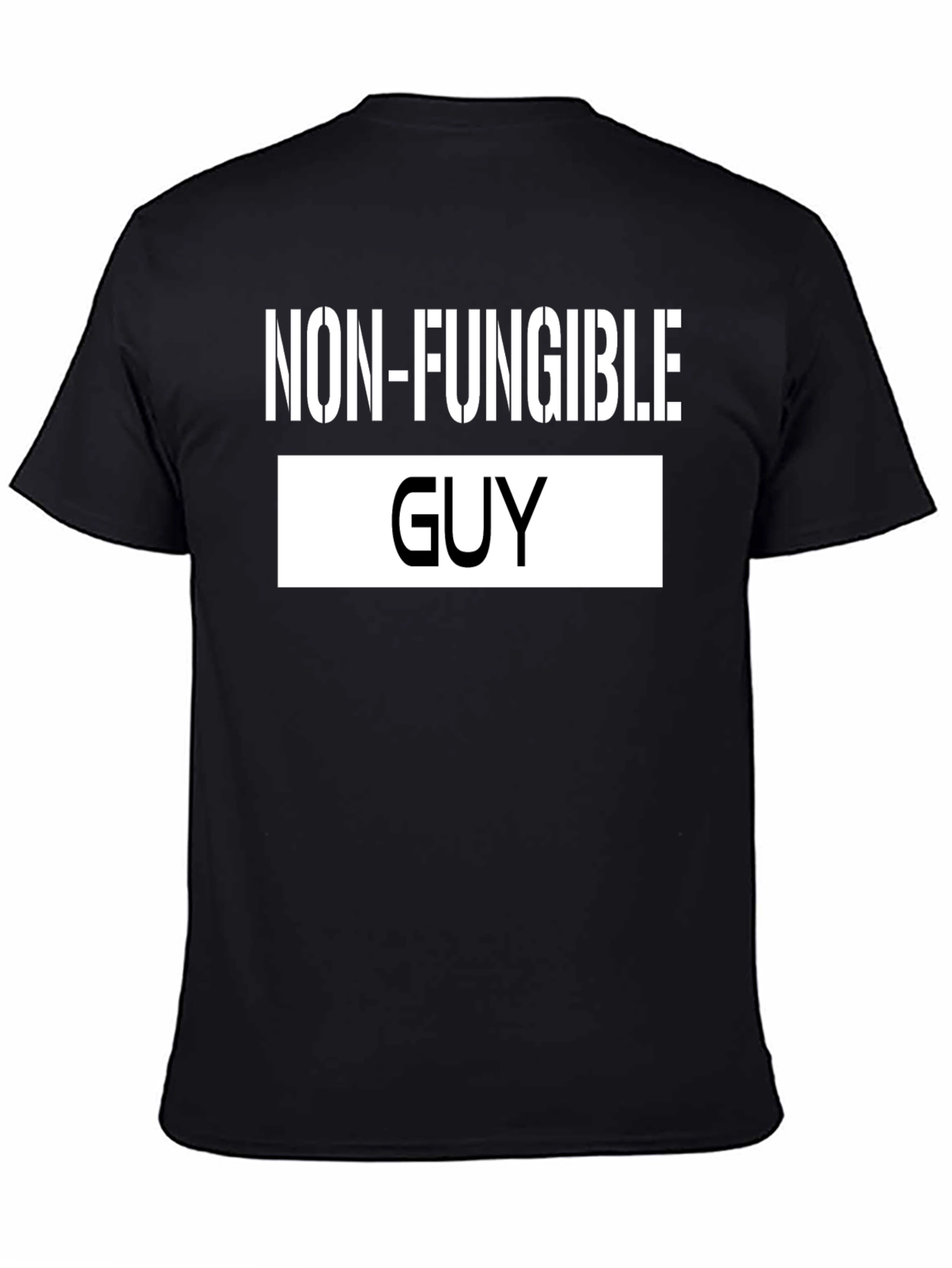 Non-Fungible Guy Black Graphic Tee