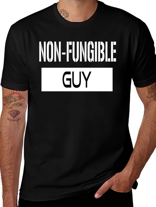 Non-Fungible Guy Black Graphic Tee