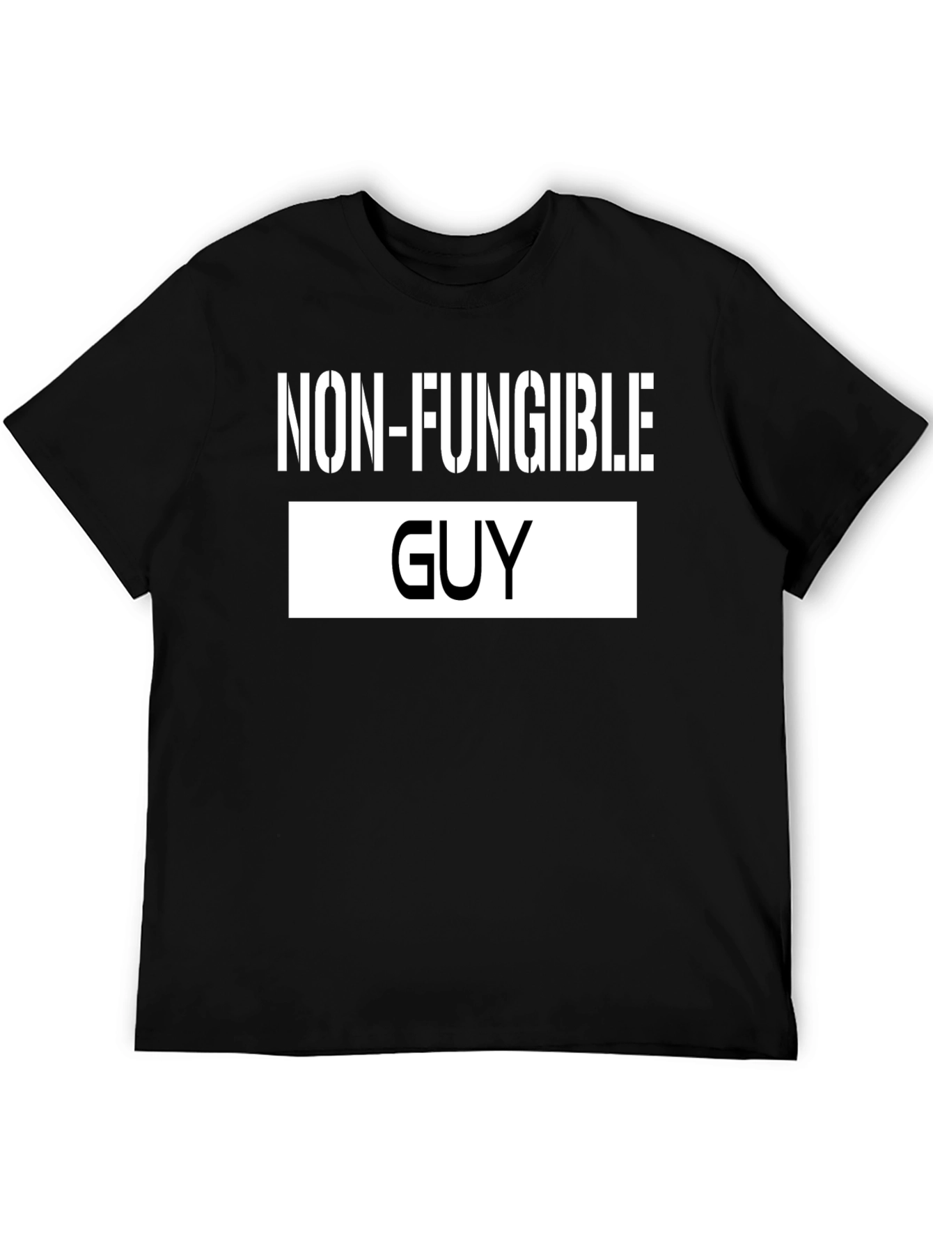 Non-Fungible Guy Black Graphic Tee