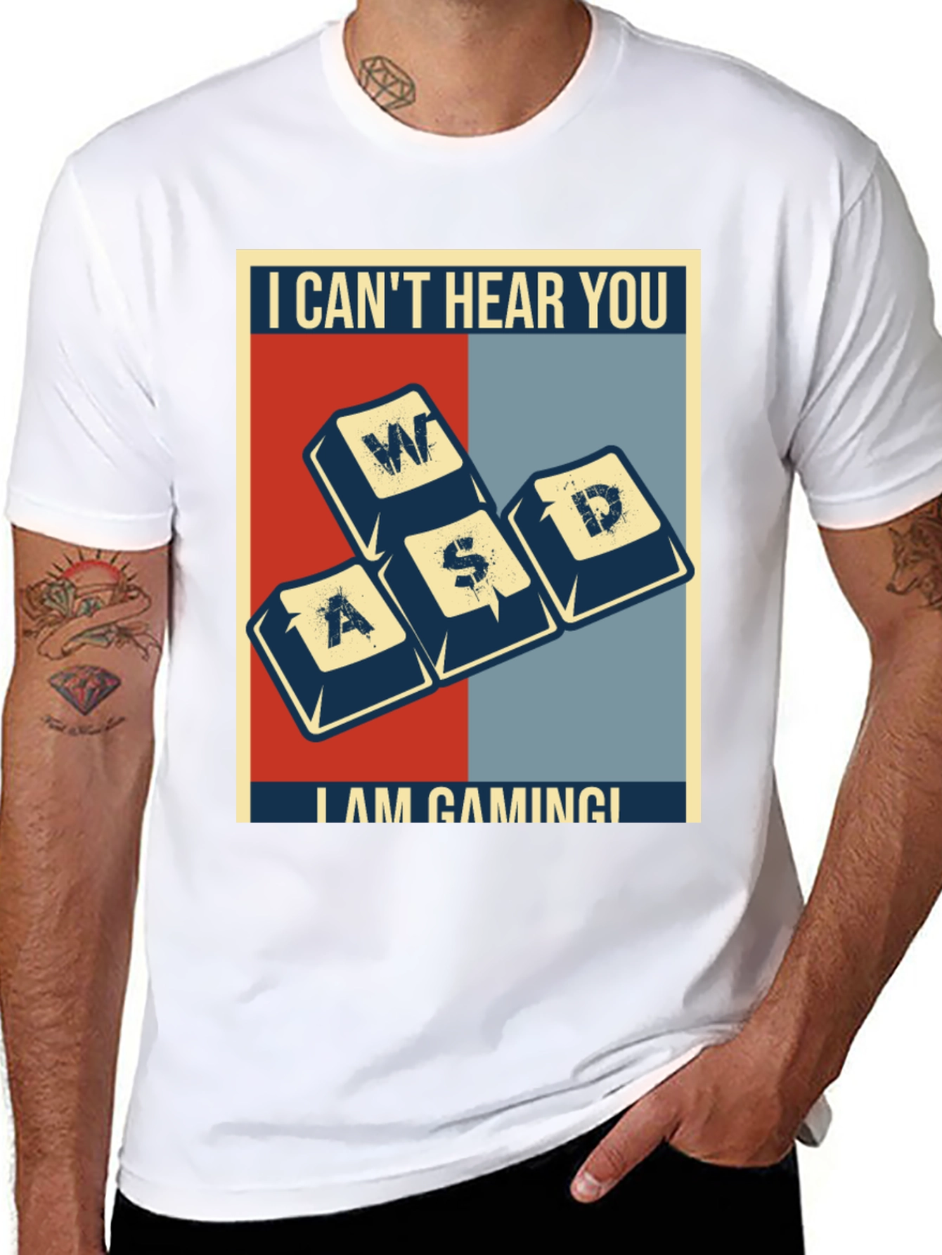 I Cant Hear You Im Gaming T-Shirt