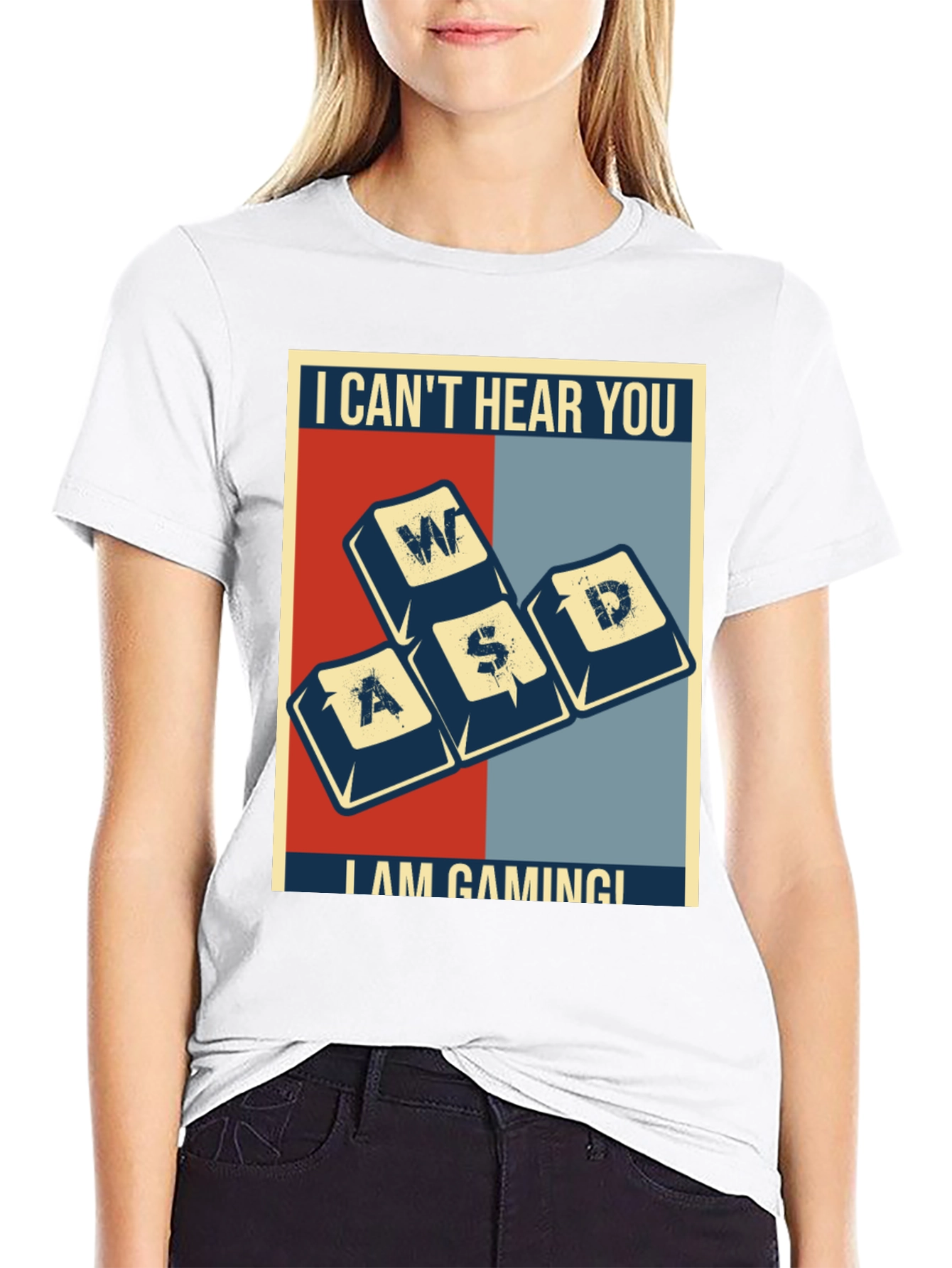 I Cant Hear You Im Gaming T-Shirt