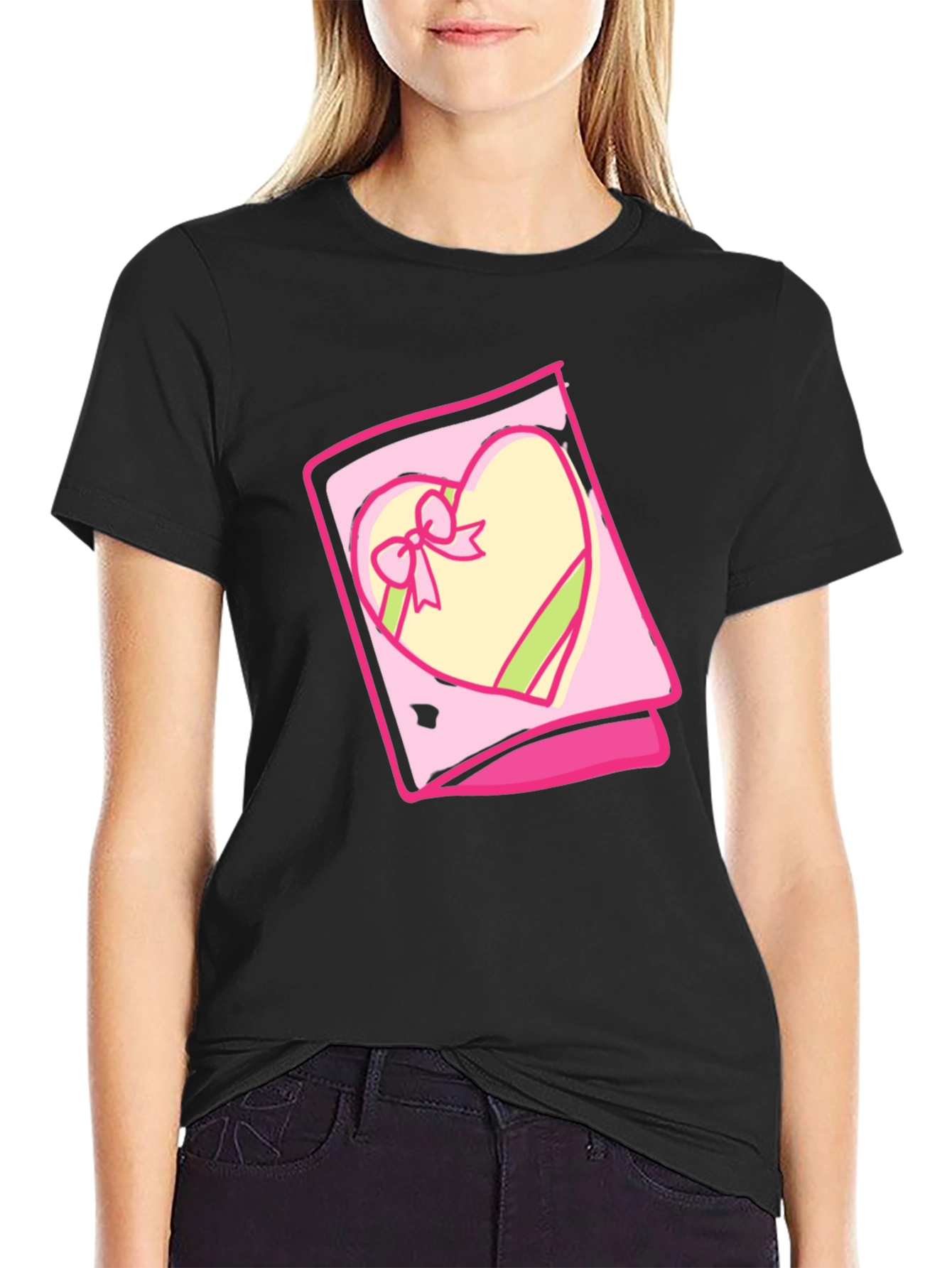Heart Box Graphic Tee - Valentines Day Gift Shirt