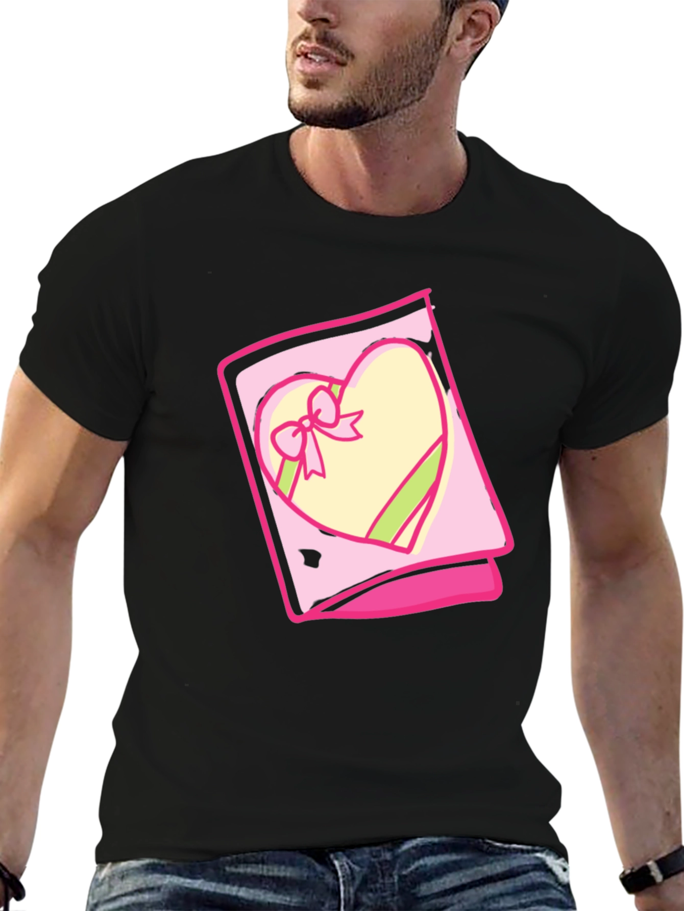 Heart Box Graphic Tee - Valentines Day Gift Shirt