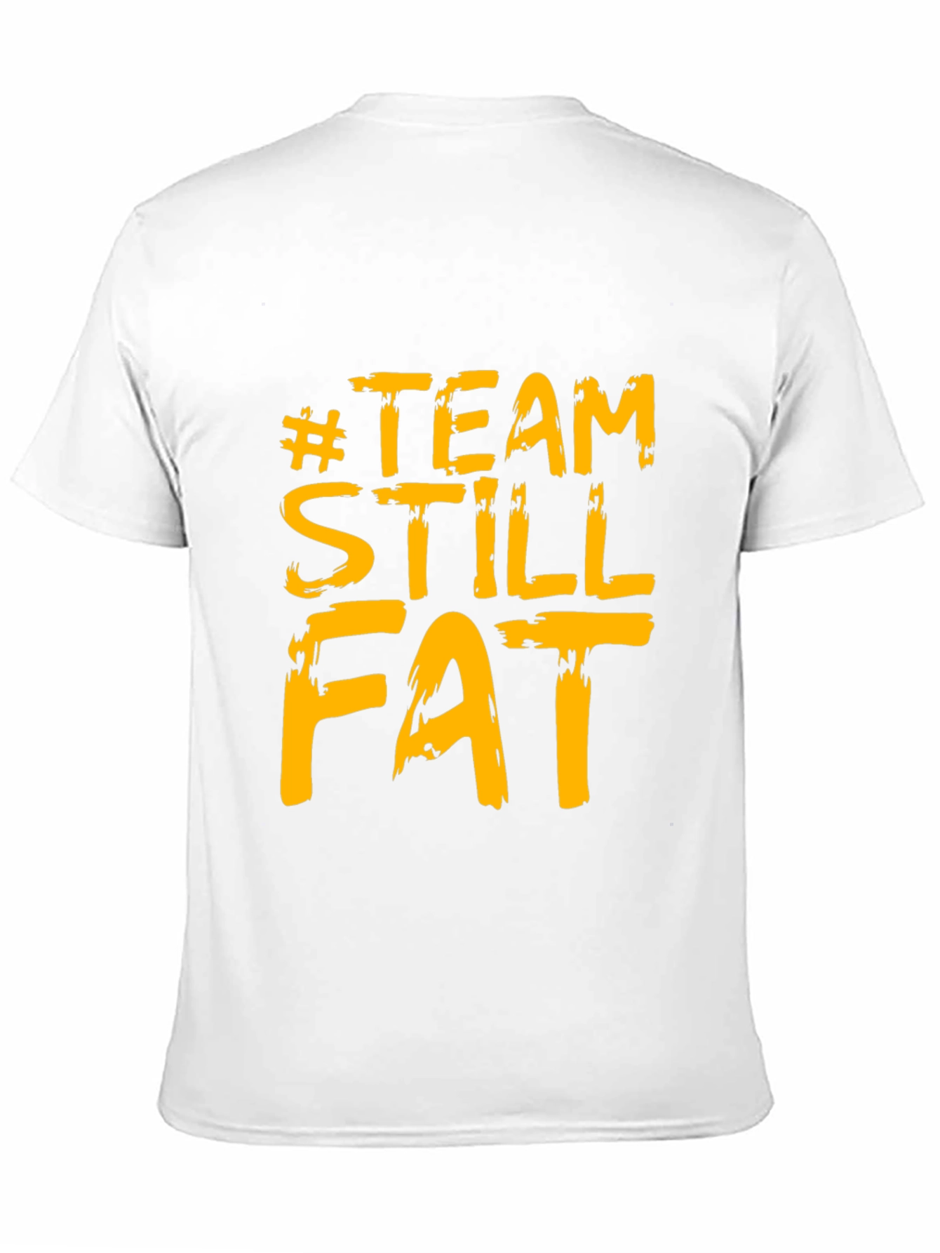 #TeamStillFat Graphic Black T-Shirt