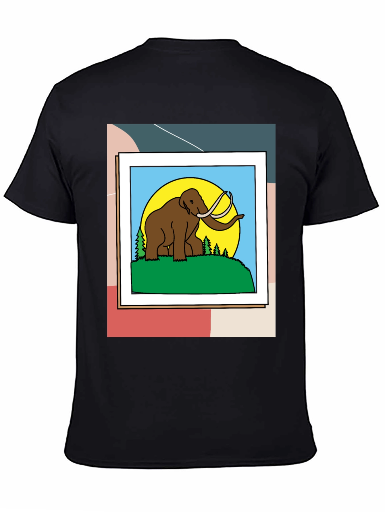 Mammoth Graphic T-Shirt - Retro Style