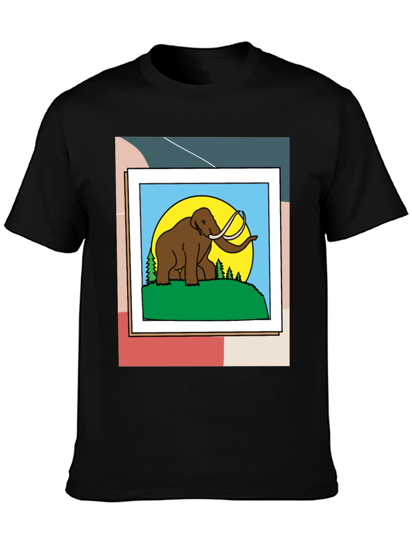 Mammoth Graphic T-Shirt - Retro Style