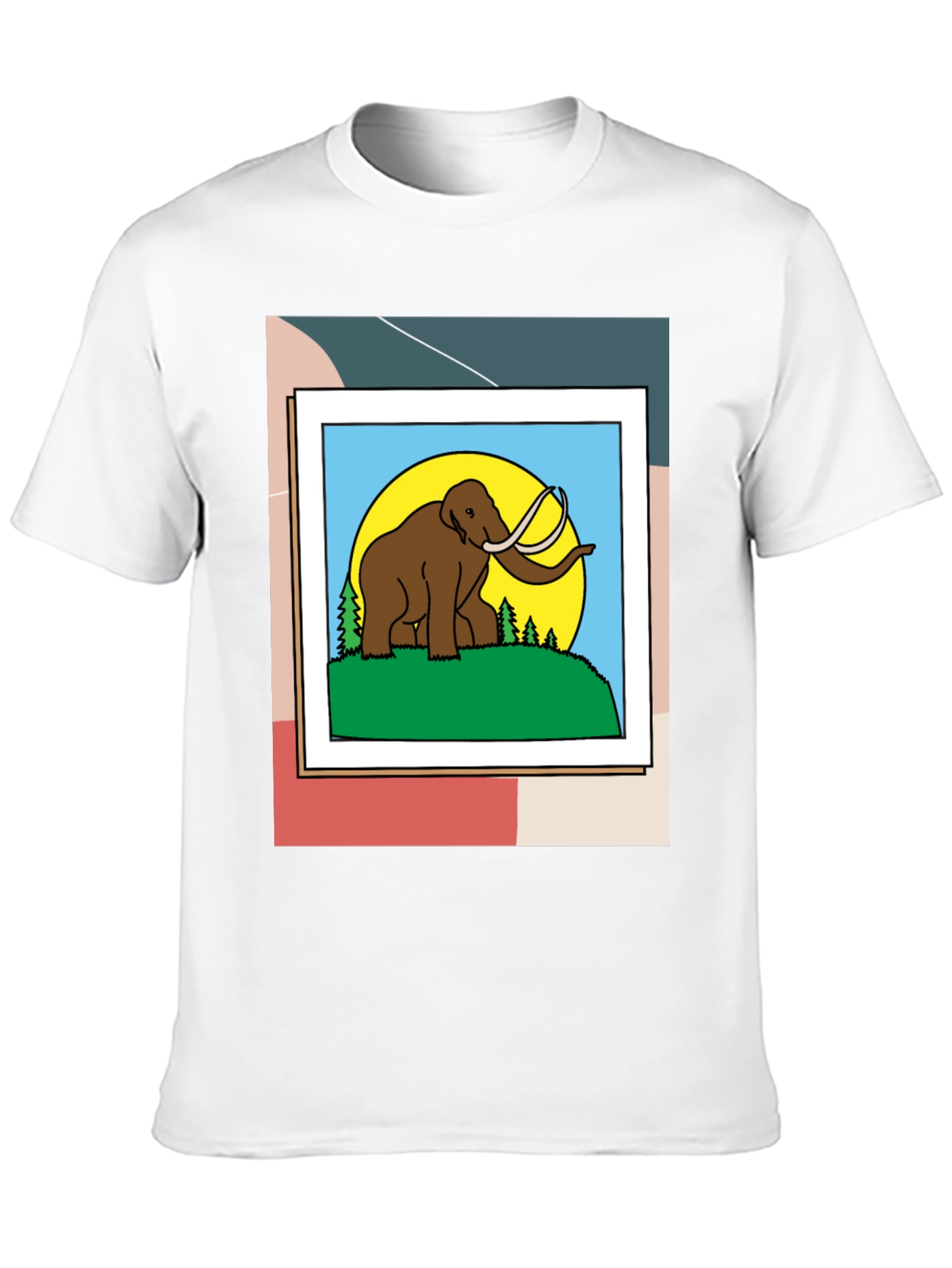 Mammoth Graphic T-Shirt - Retro Style