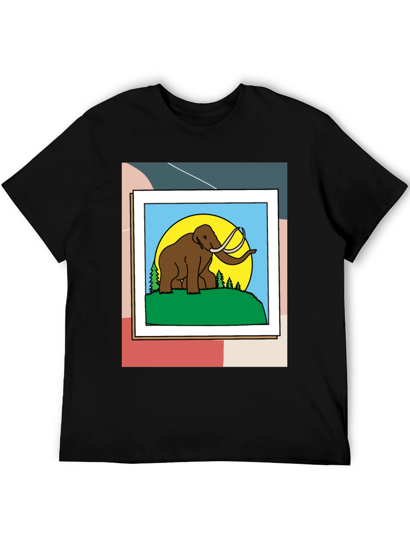 Mammoth Graphic T-Shirt - Retro Style