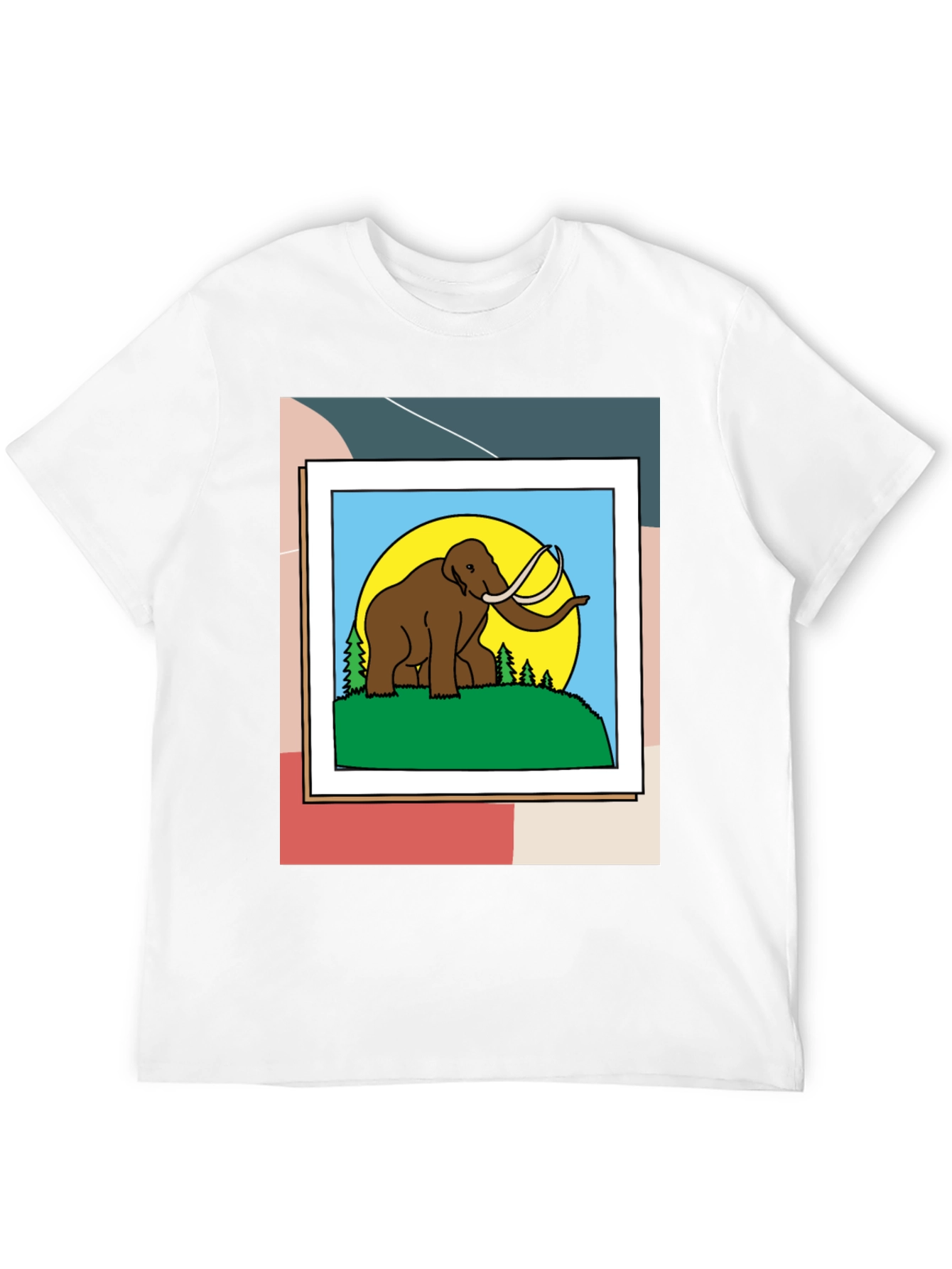 Mammoth Graphic T-Shirt - Retro Style