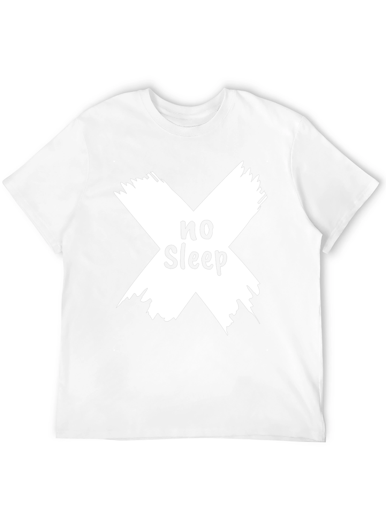 No Sleep Graphic T-Shirt - Black