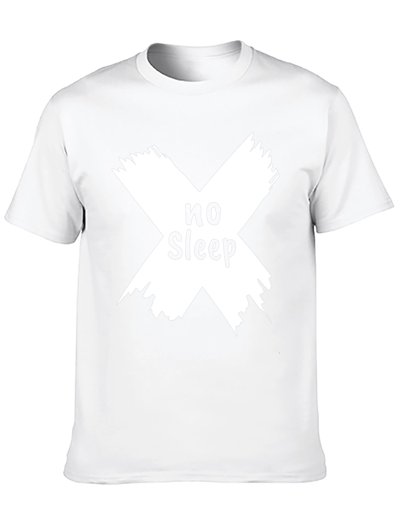 No Sleep Graphic T-Shirt - Black
