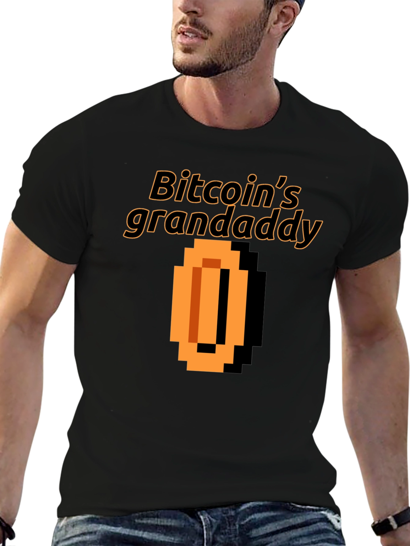 Bitcoins Grandaddy T-Shirt - Crypto Fan Apparel