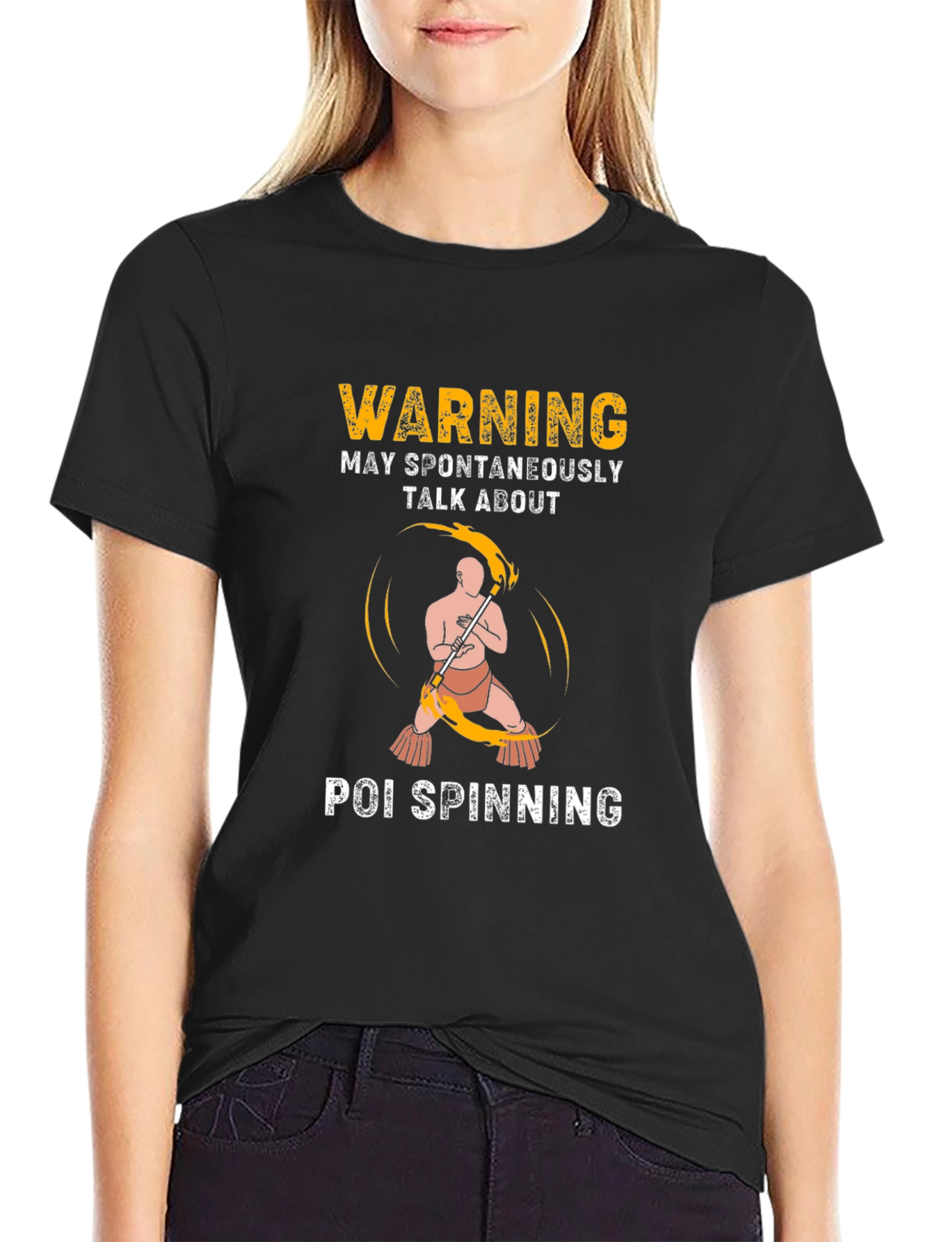 Warning Poi Spinning T-Shirt