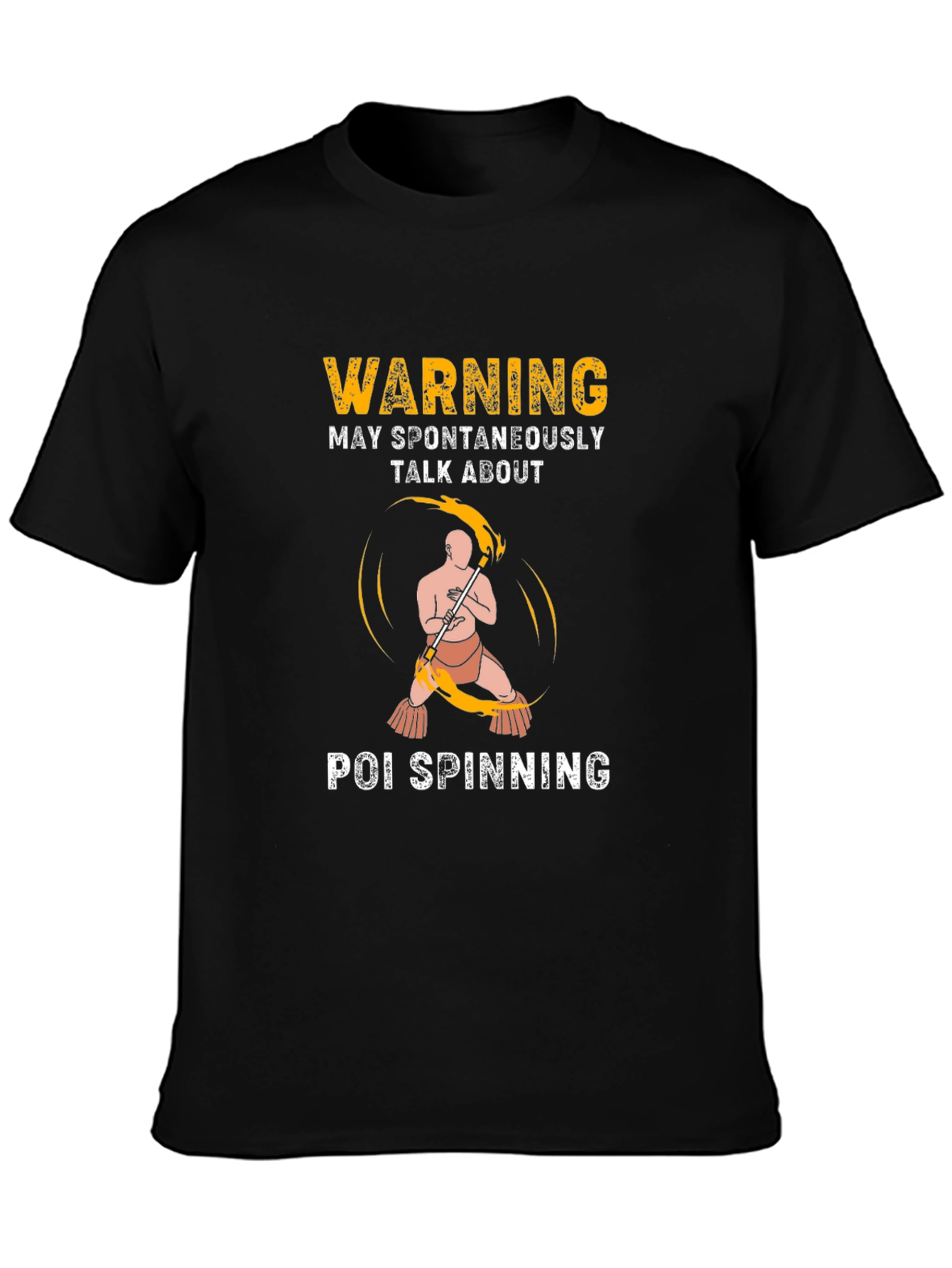 Warning Poi Spinning T-Shirt