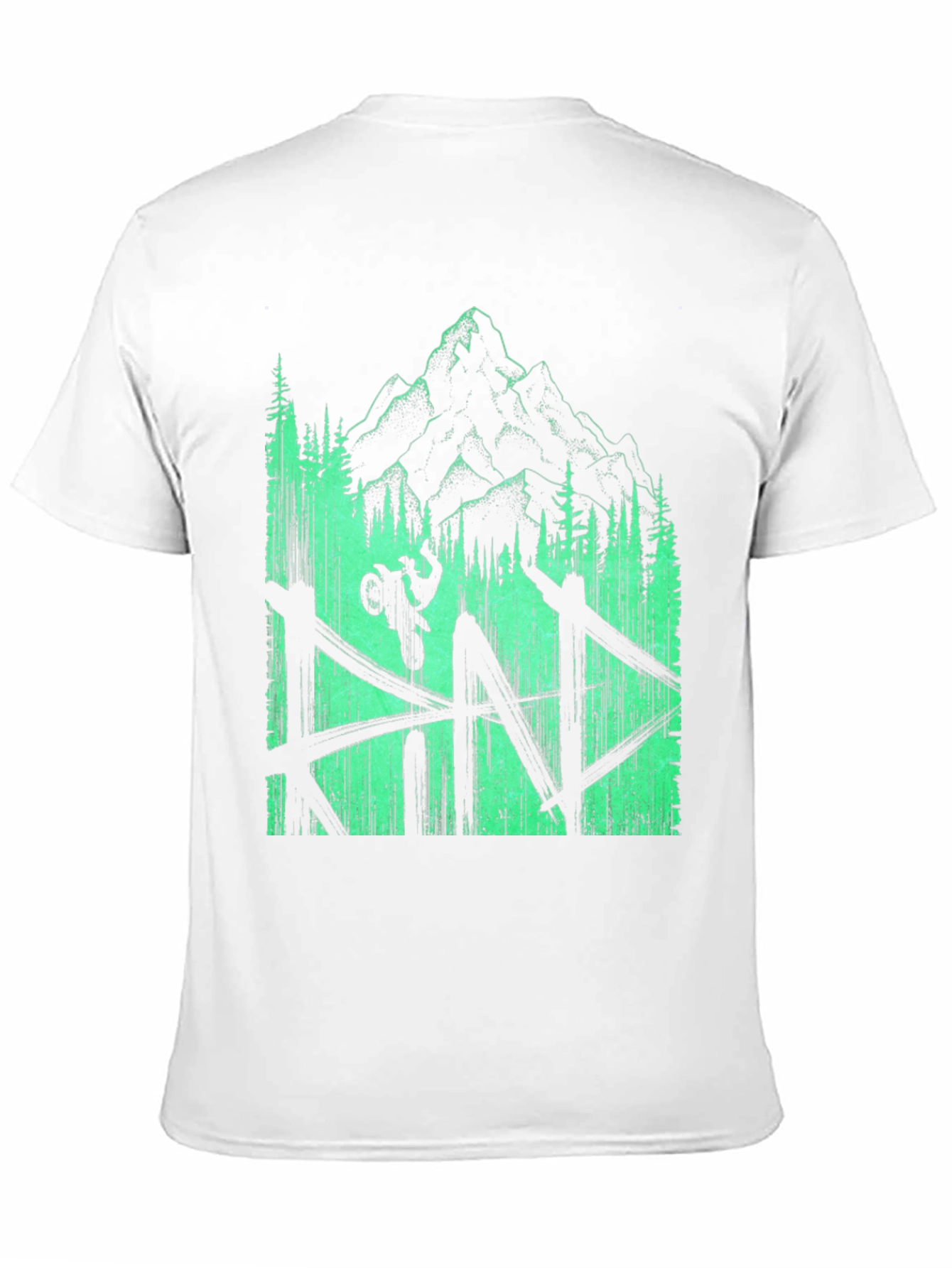 Mountain Biker Graphic Tee