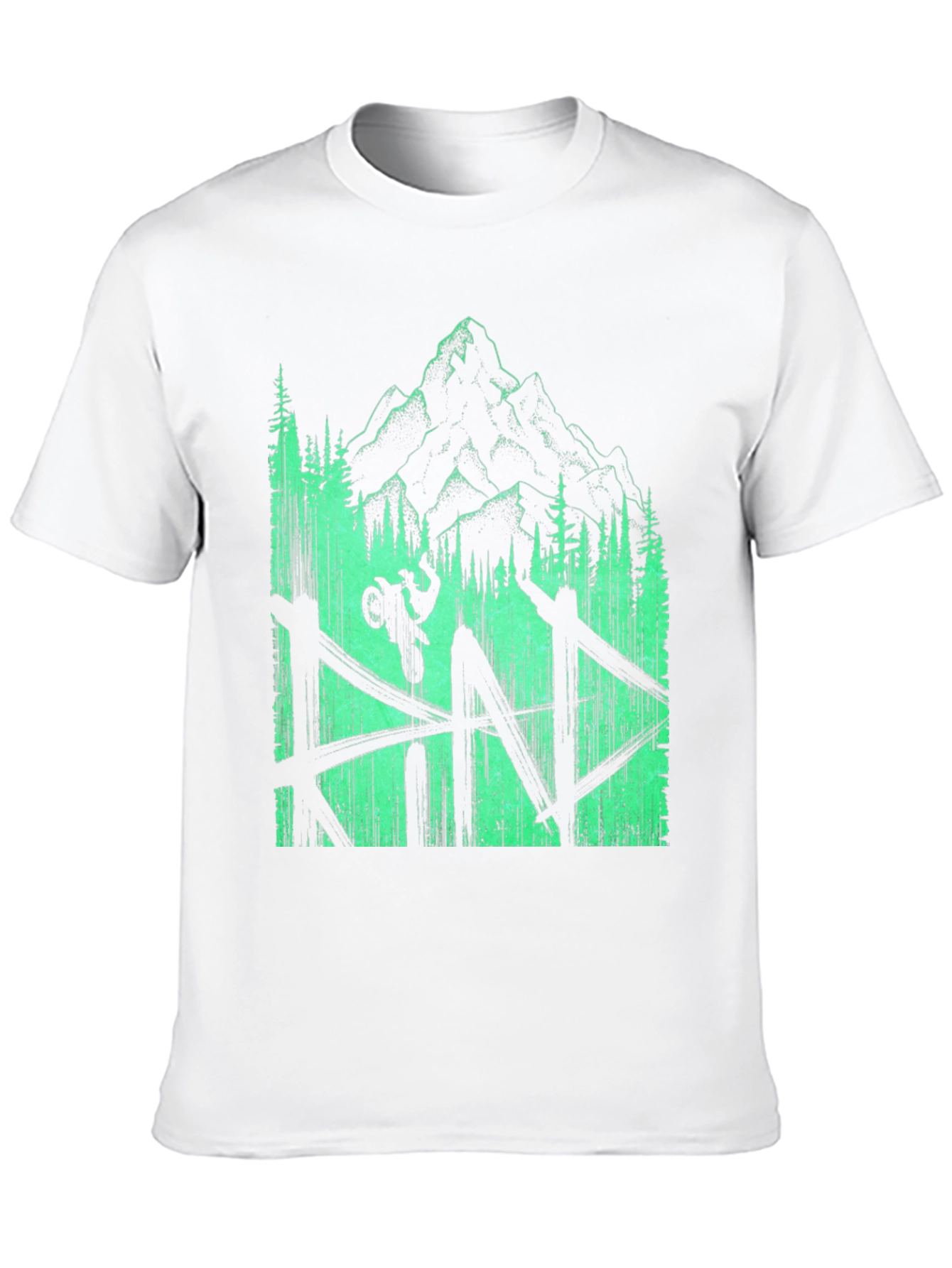 Mountain Biker Graphic Tee