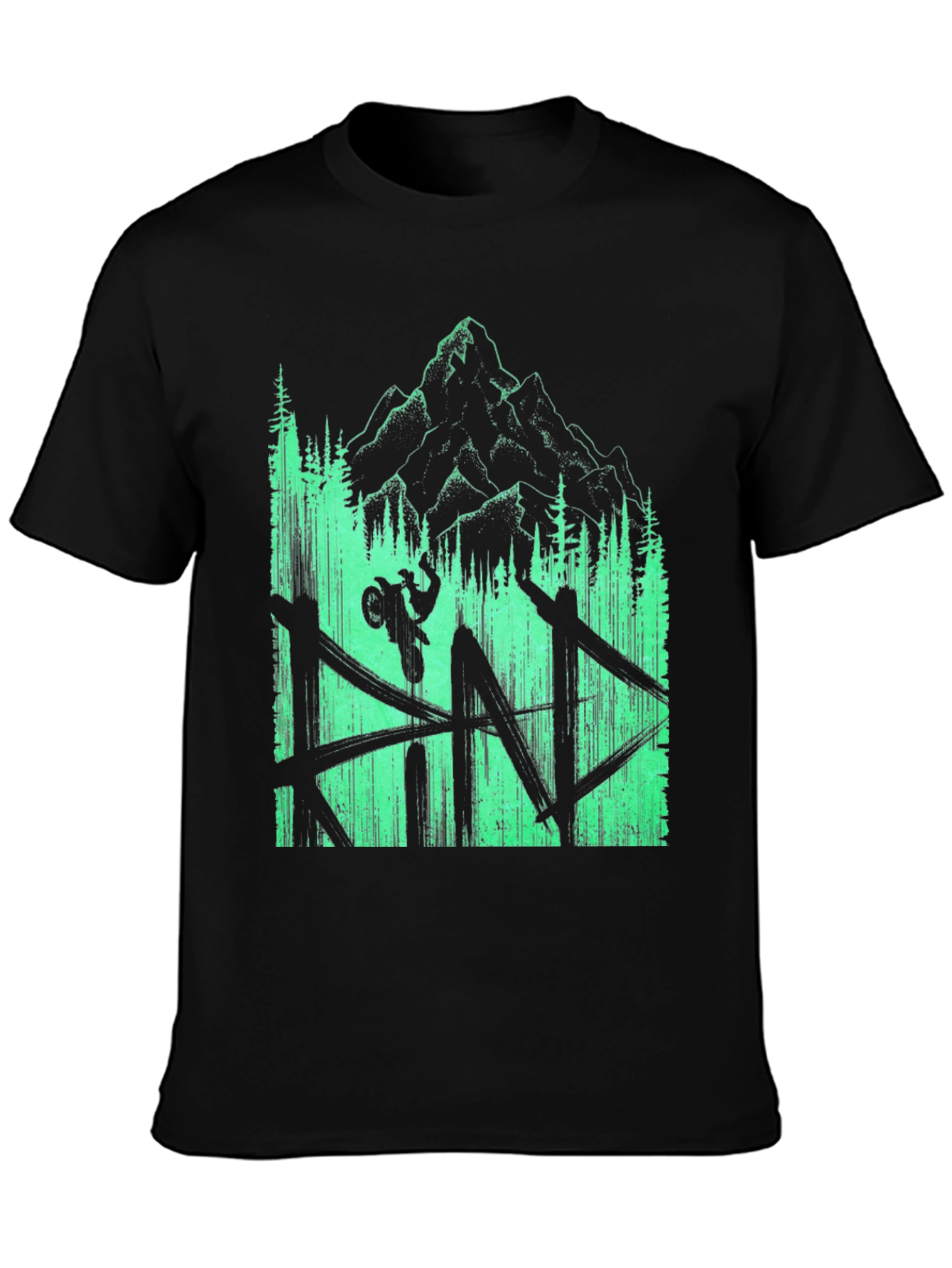 Mountain Biker Graphic Tee