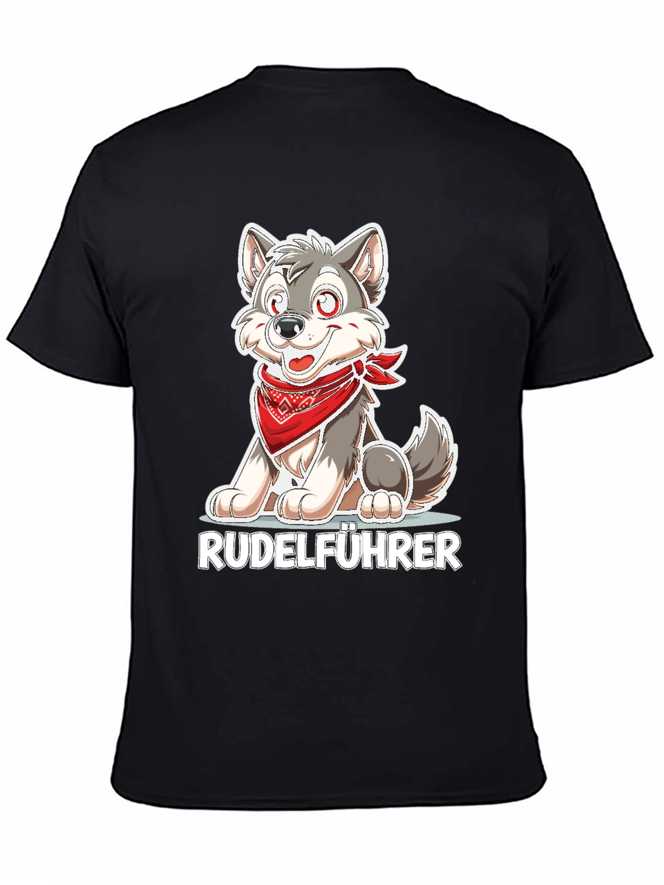 Rudelführer Wolf Graphic Tee