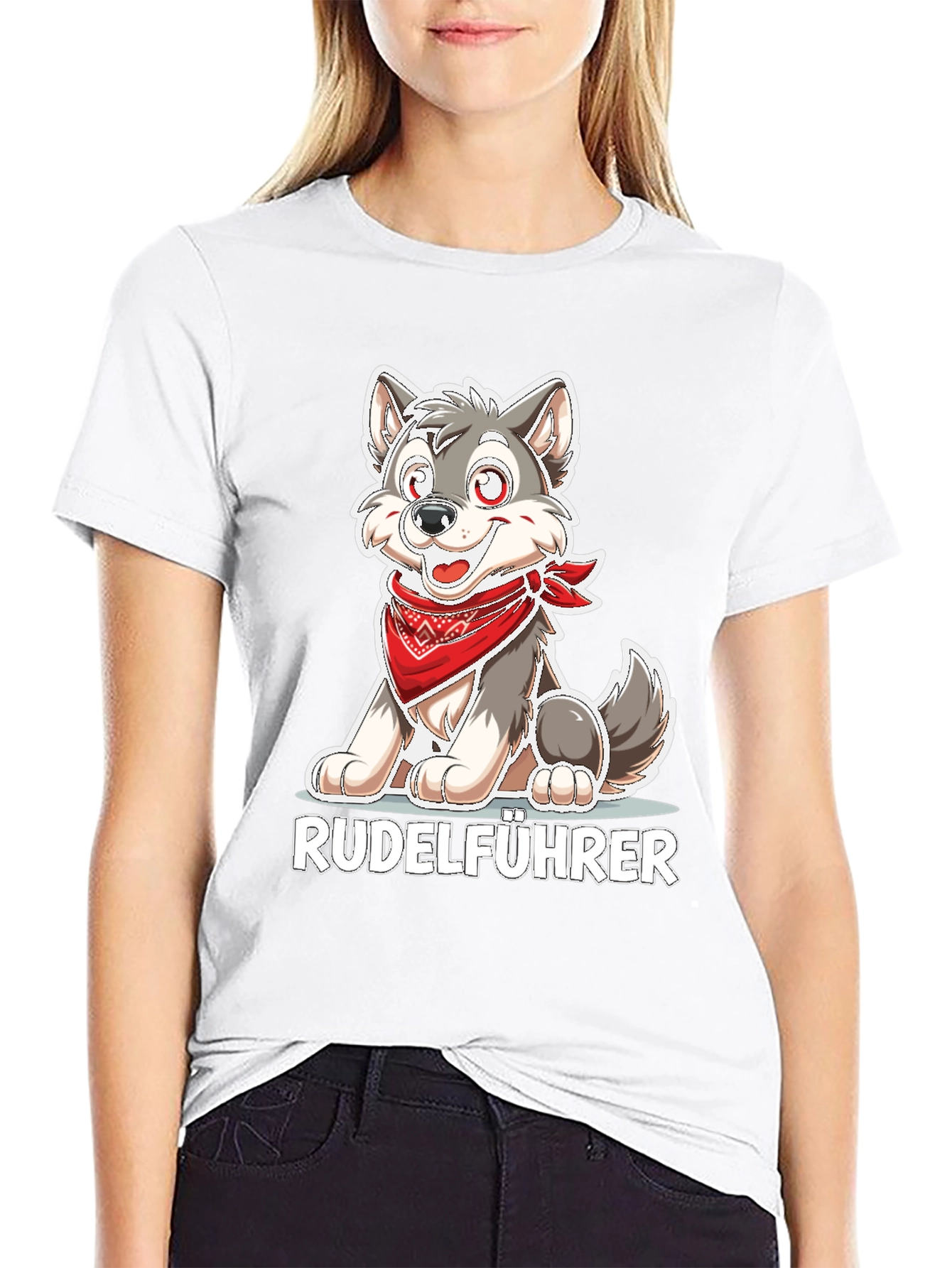 Rudelführer Wolf Graphic Tee