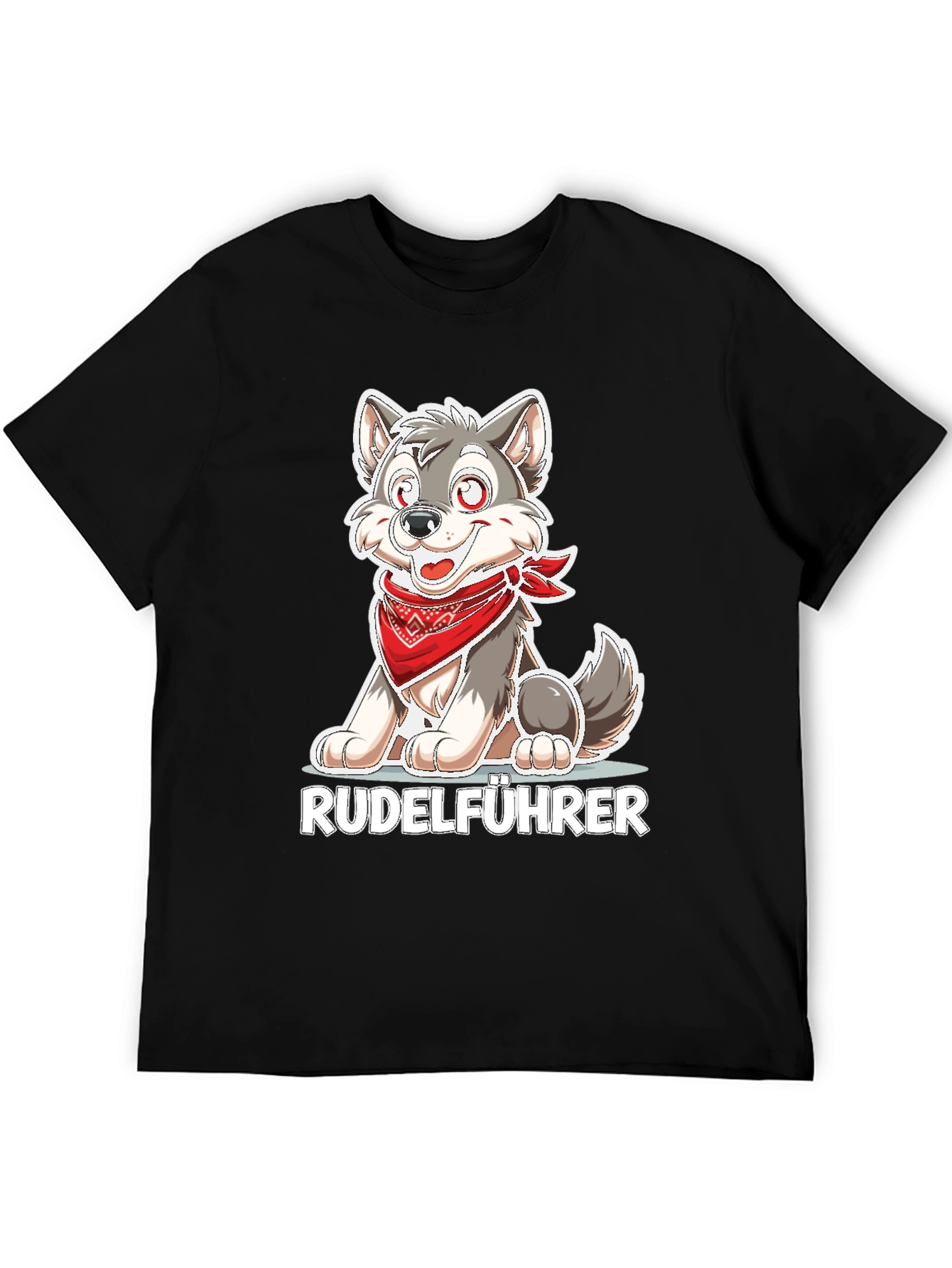Rudelführer Wolf Graphic Tee