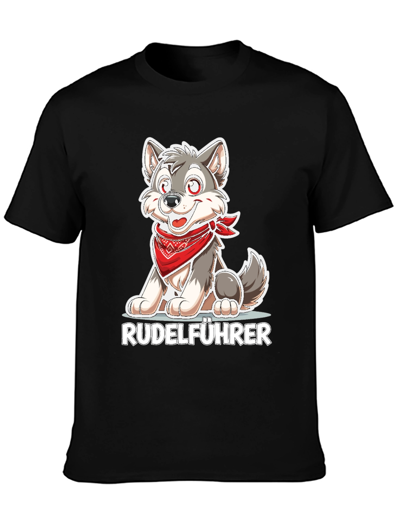 Rudelführer Wolf Graphic Tee