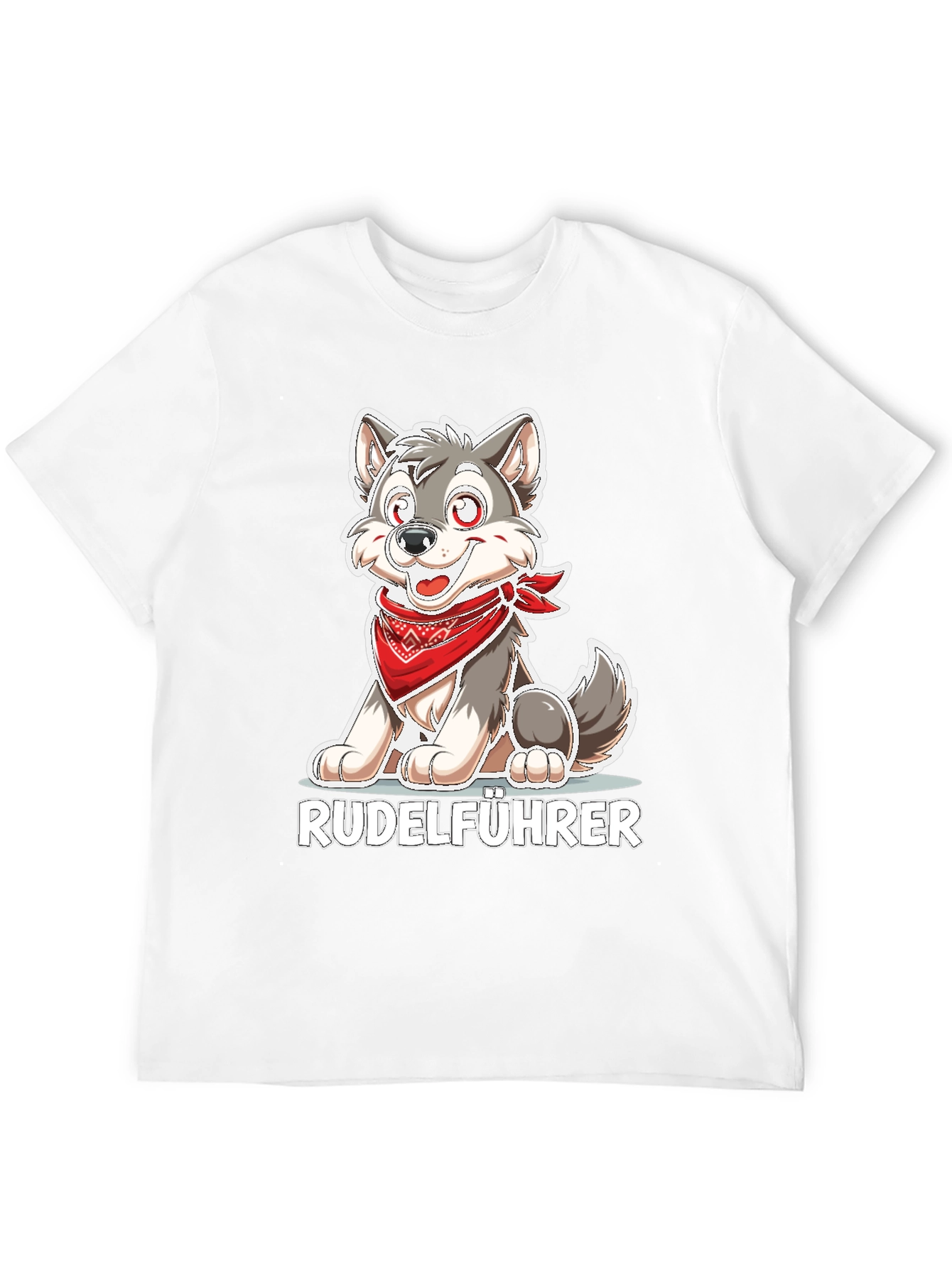 Rudelführer Wolf Graphic Tee