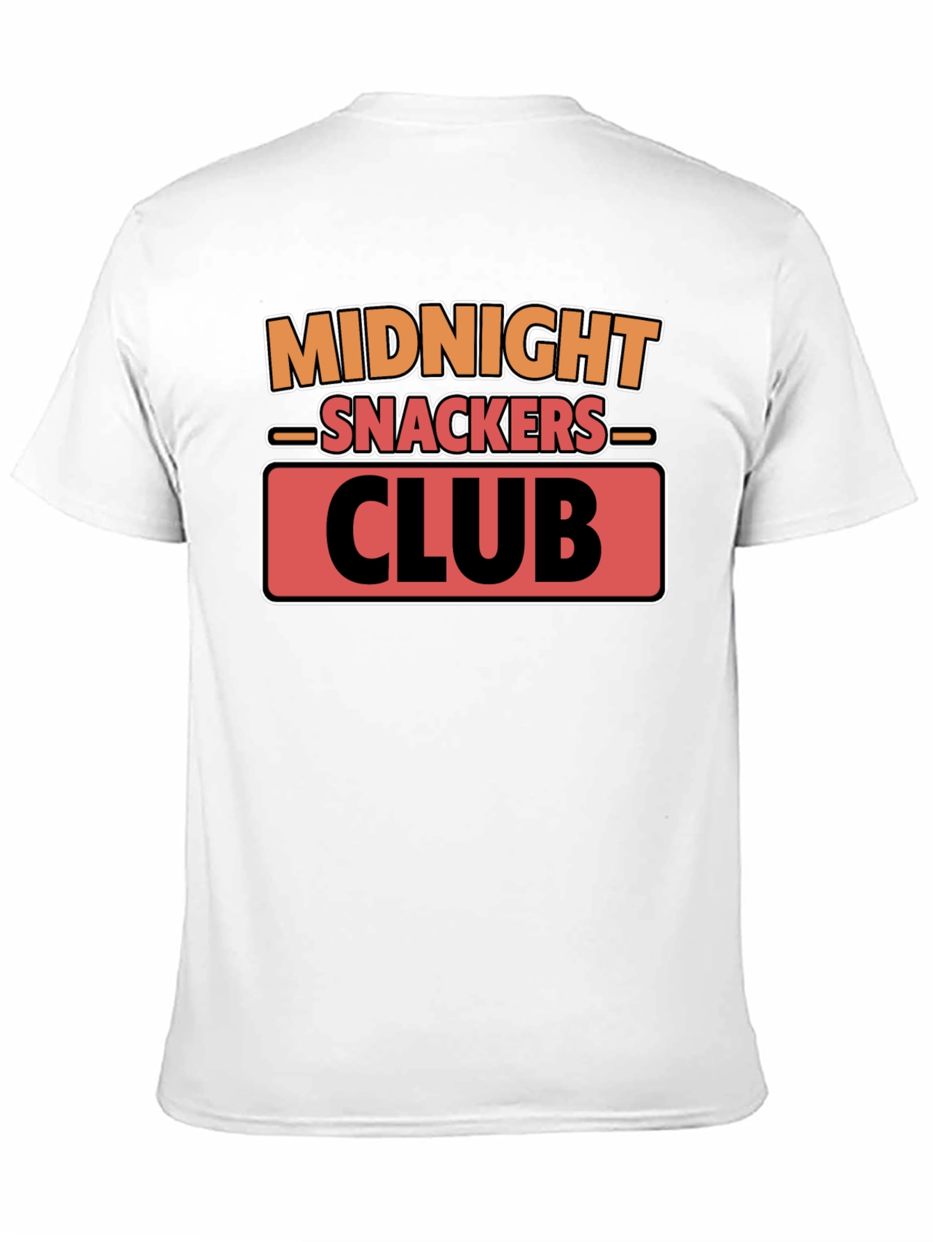 Midnight Snackers Club T-Shirt - Black Cotton Tee