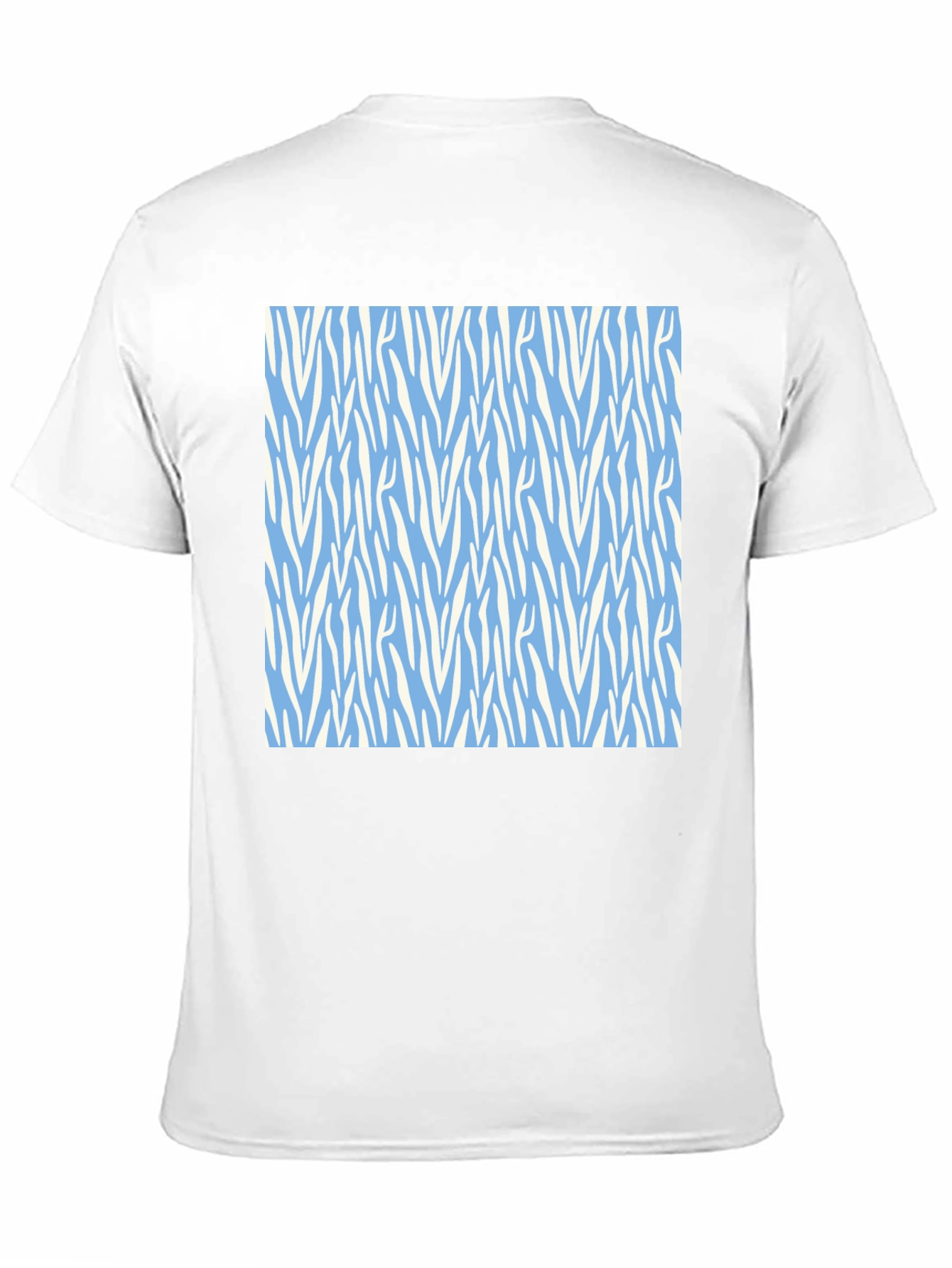 Zebra Stripe Patterned T-Shirt
