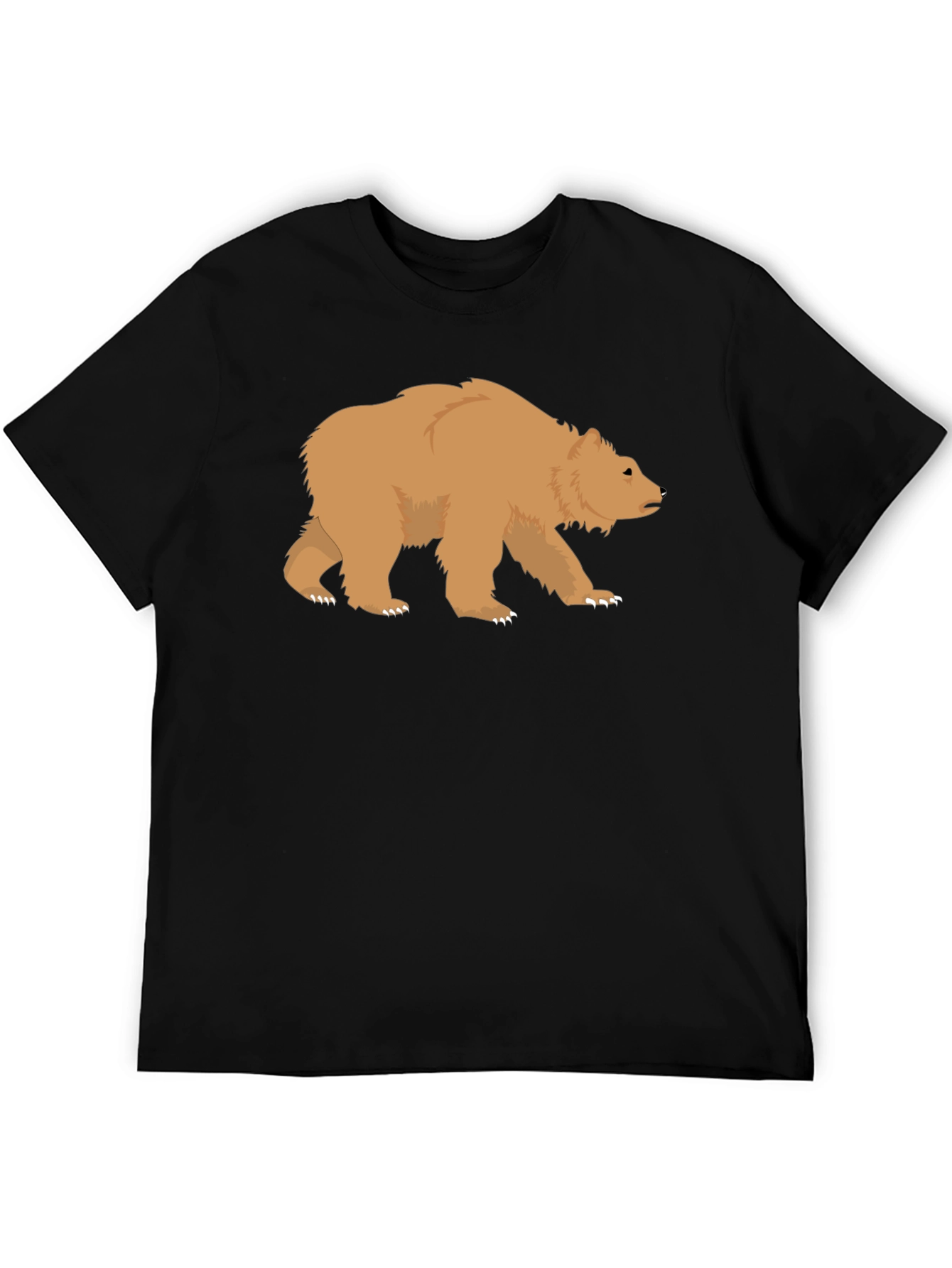 Bear Graphic T-Shirt - Casual Style